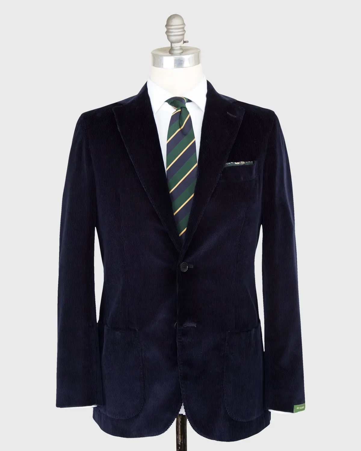 Garment-Dyed Kincaid No. 1 Jacket In Navy Washed Corduroy 1
