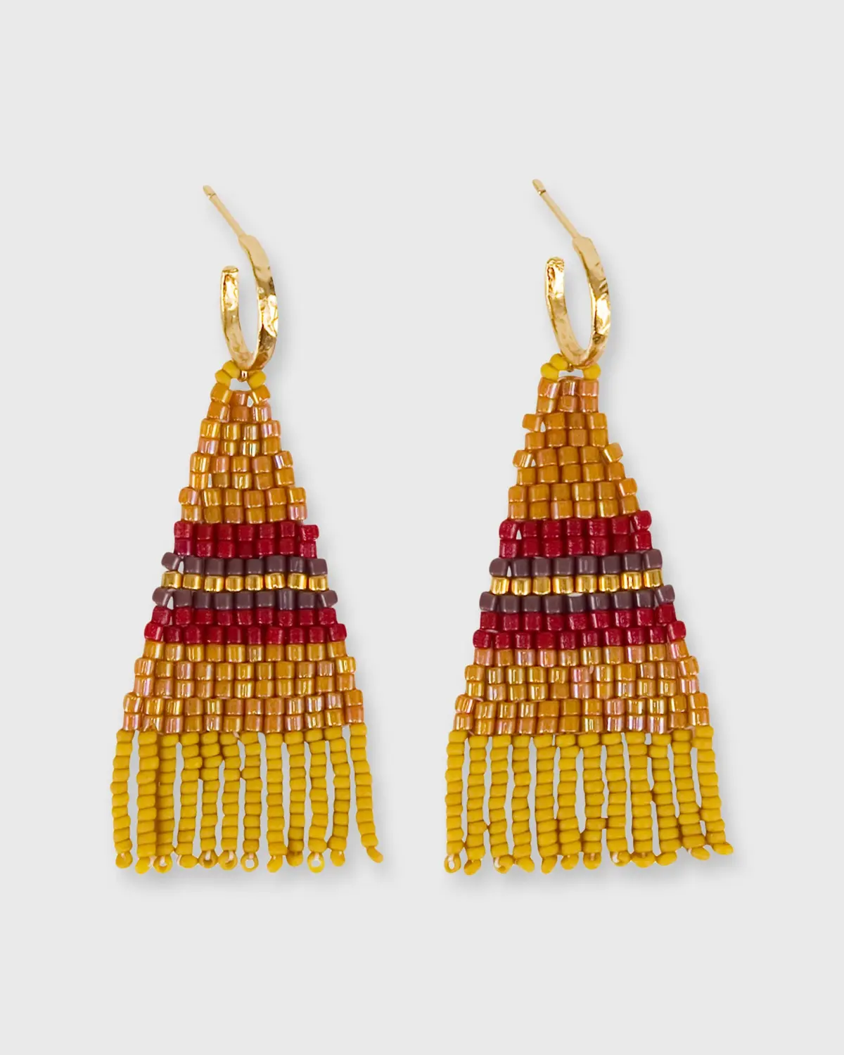 Brie Earrings In Citrine 1