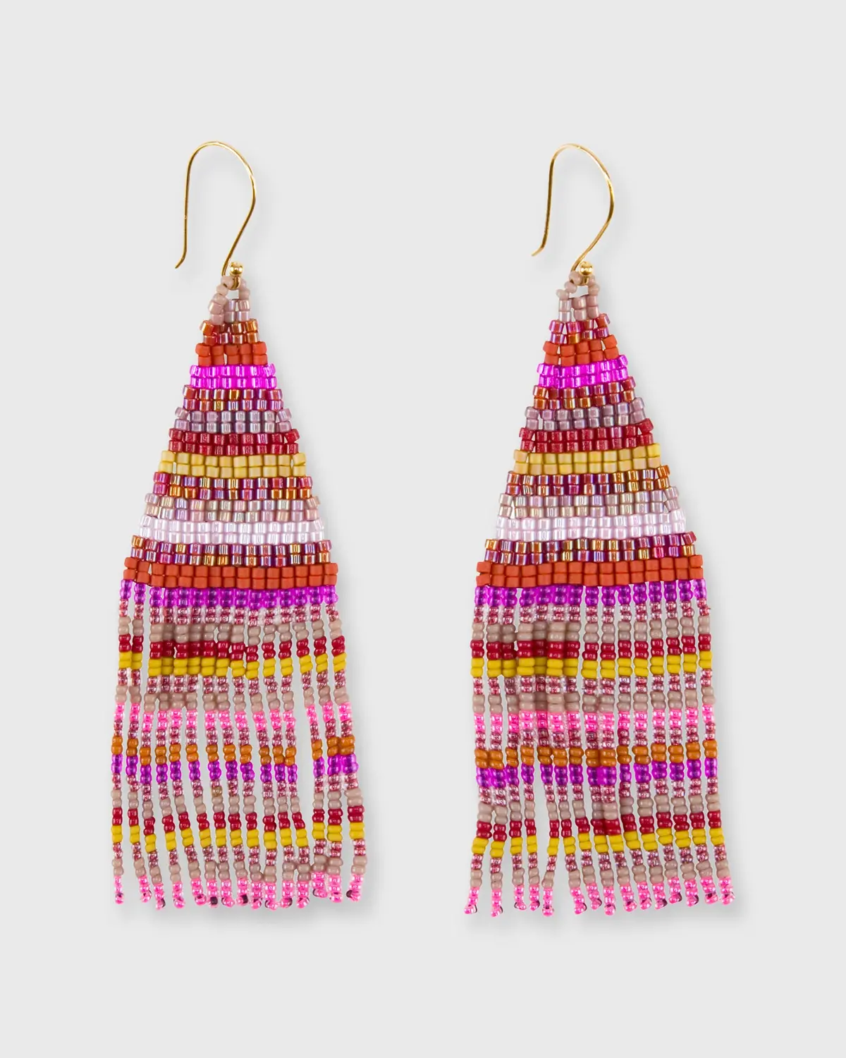 Danza Earrings In Berry 1