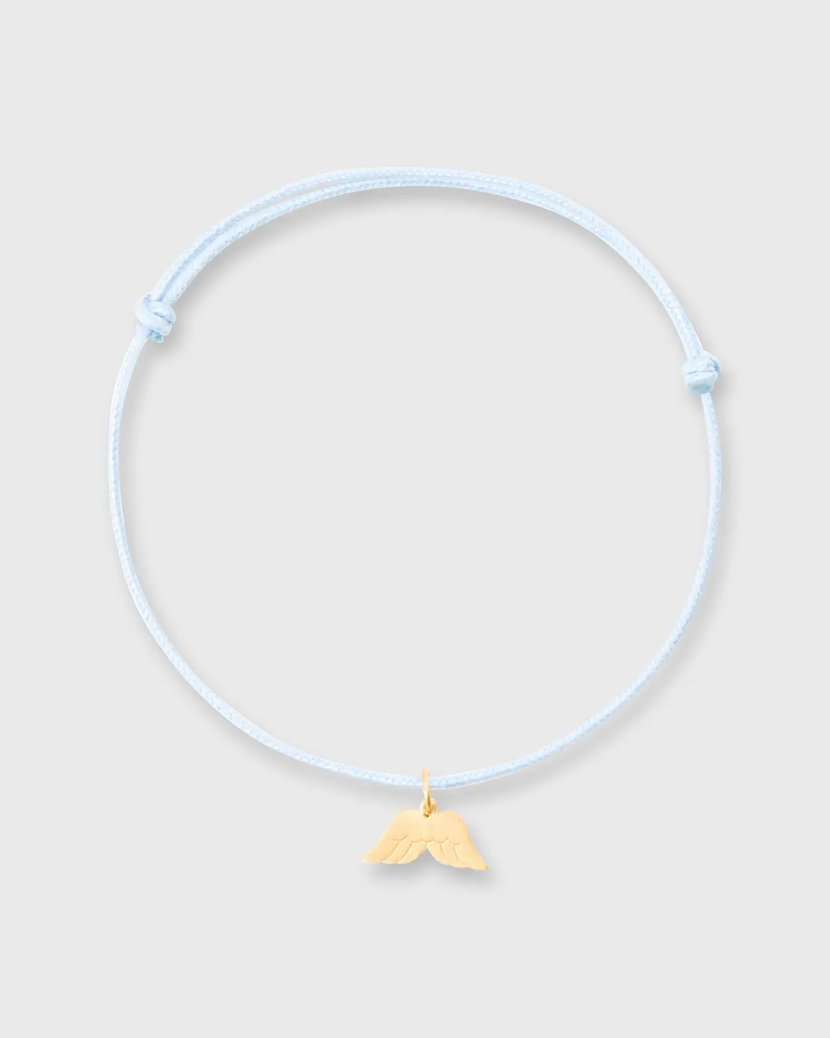 Angel Wings Charm Bracelet In Gold/Assorted Color Cord 1