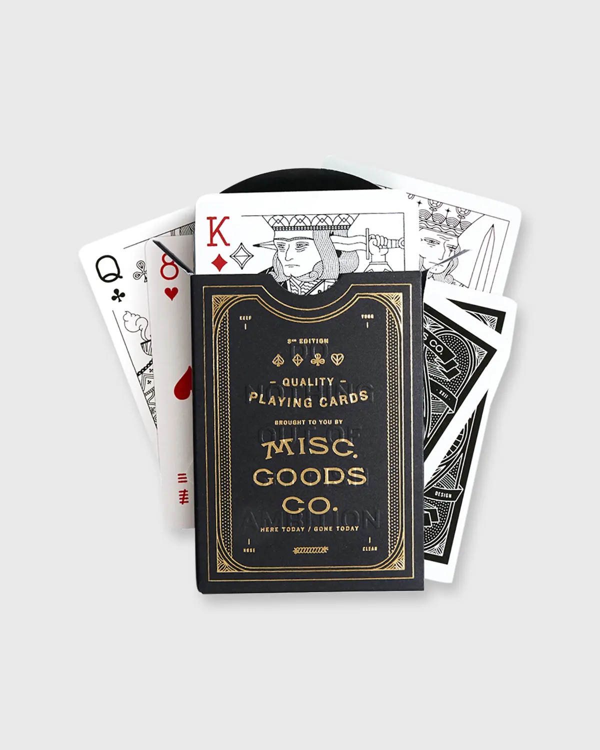 Playing Cards In Black 1