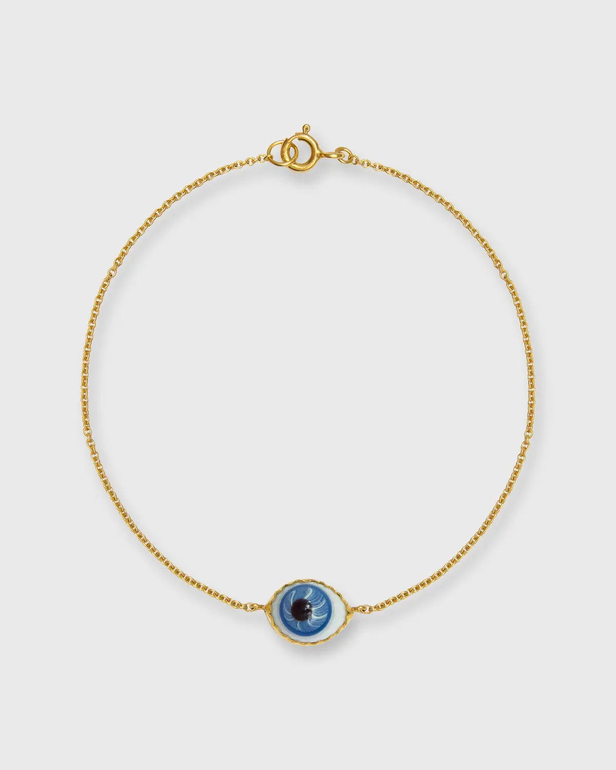 Single Eye Bracelet In Blue 1