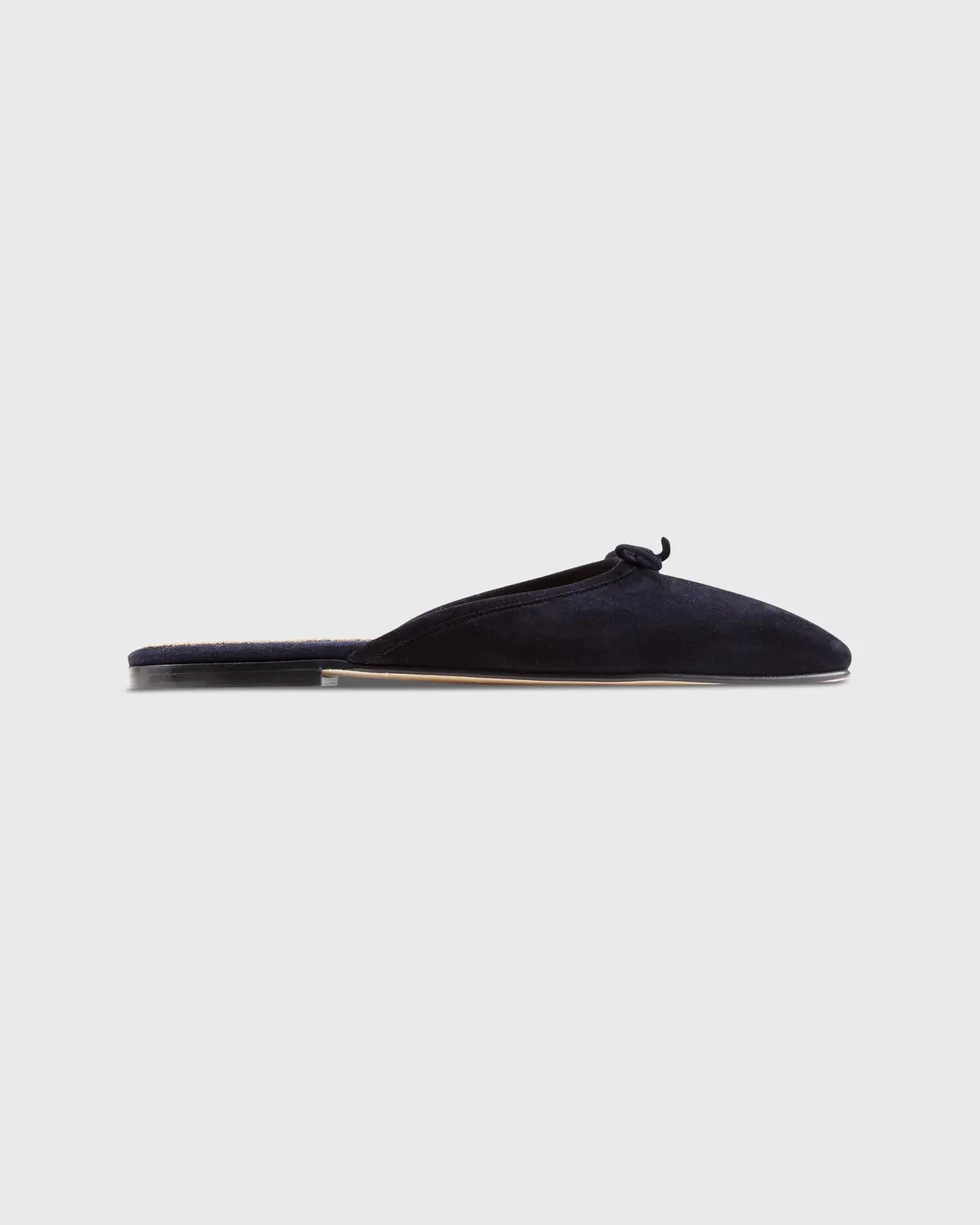 Joy Mule In Navy Suede 1