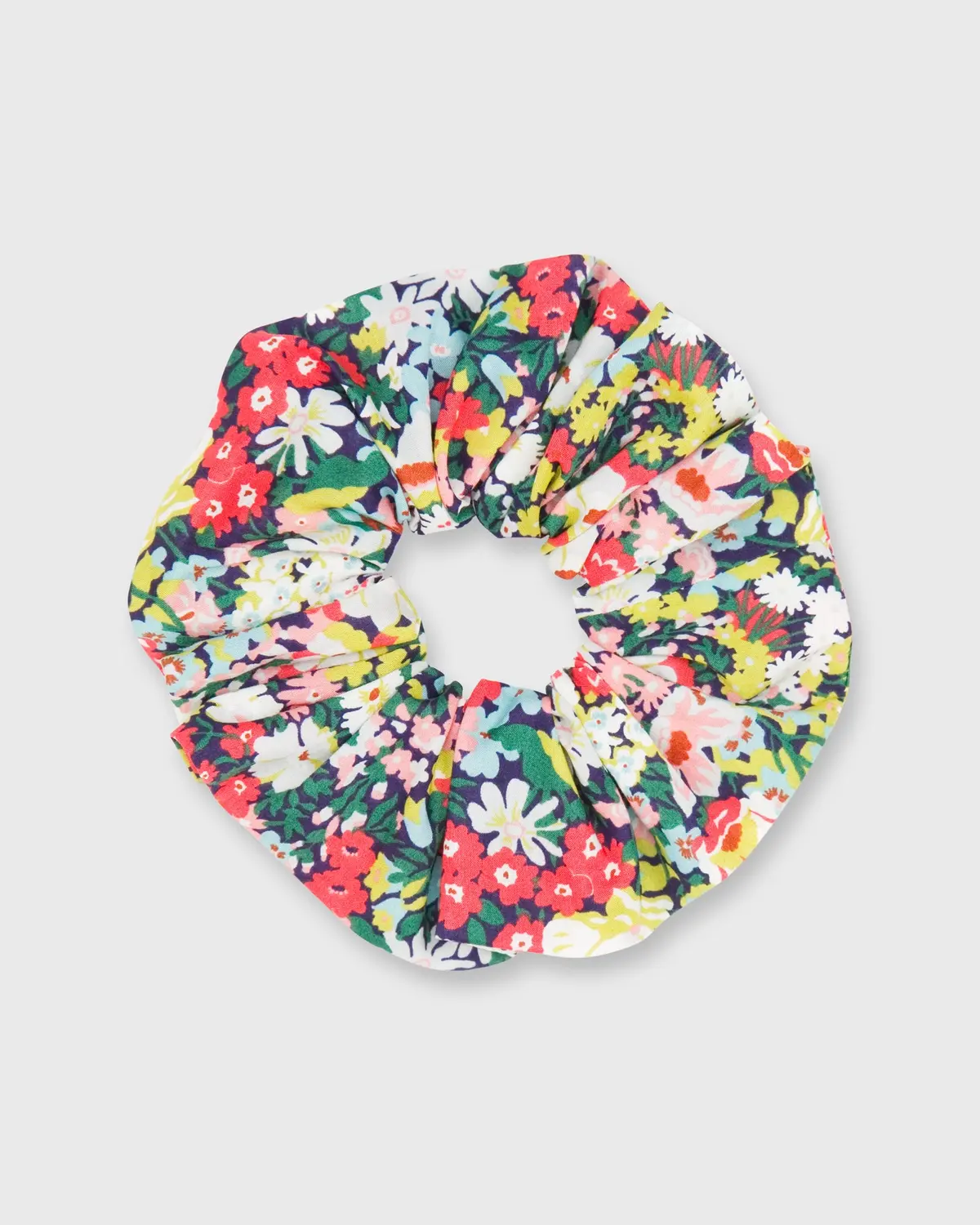 Large Scrunchie In Multi Wiltshire Berry Liberty Fabric 1