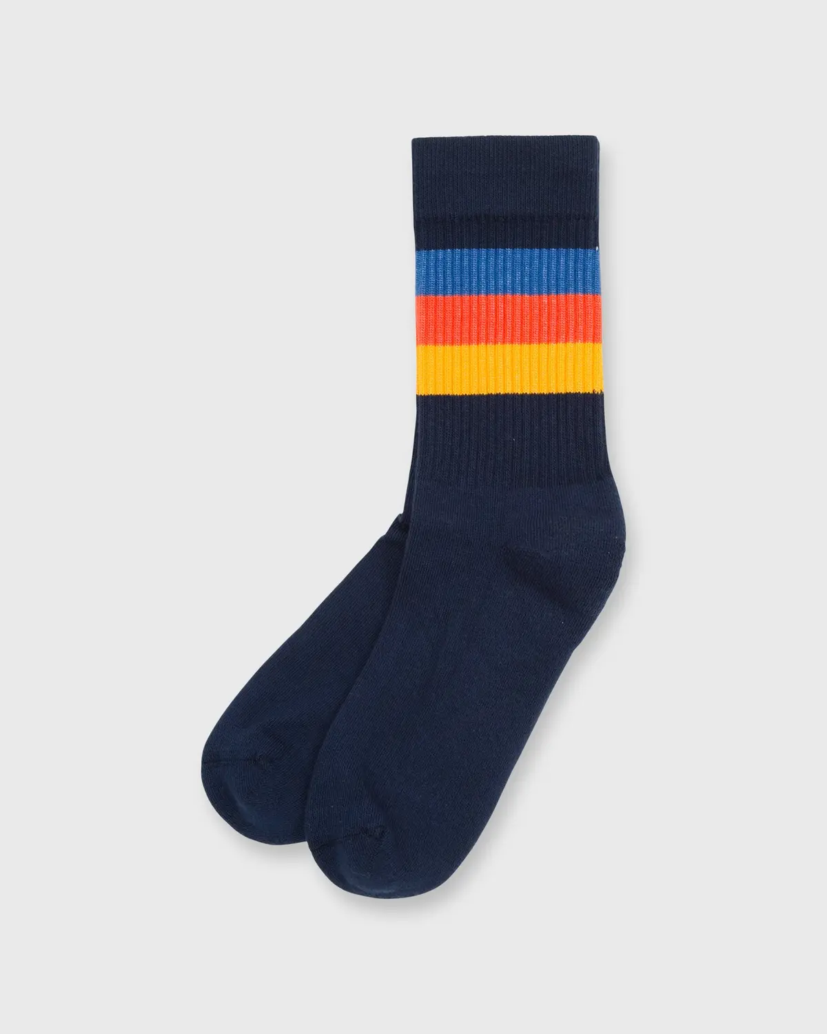 The Sol Socks In Navy 1