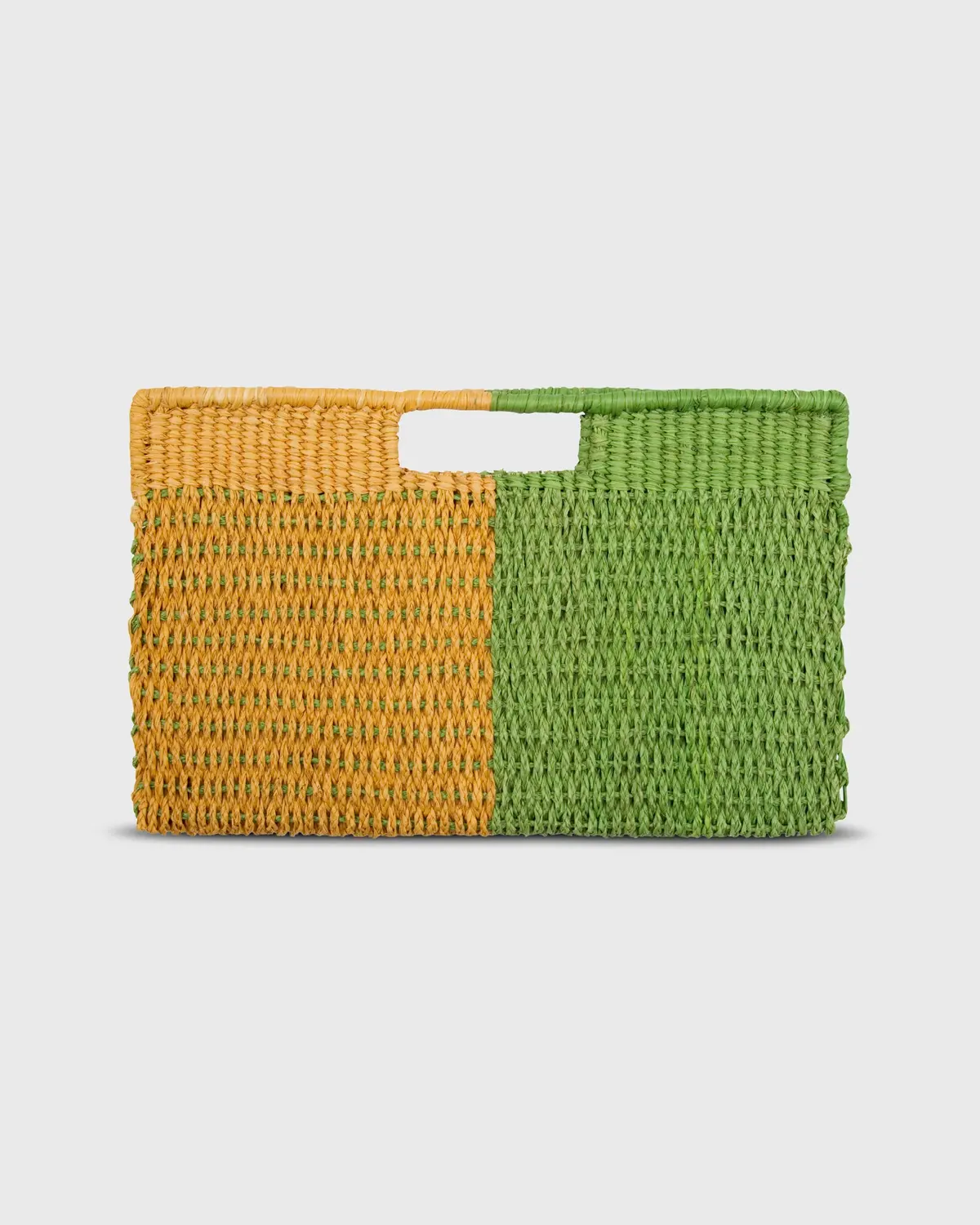 Small Grenada Bag In Parrot Green/Cinnamon 1