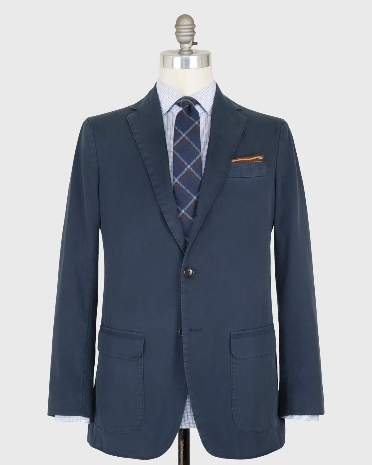 Virgil No. 1 Jacket In Pacific High Ridge Twill 1