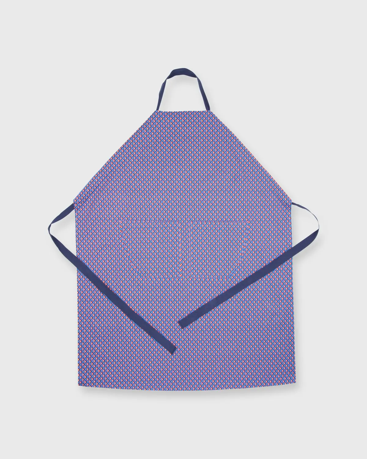 Apron In Blue/Red Diams Liberty Fabric 1