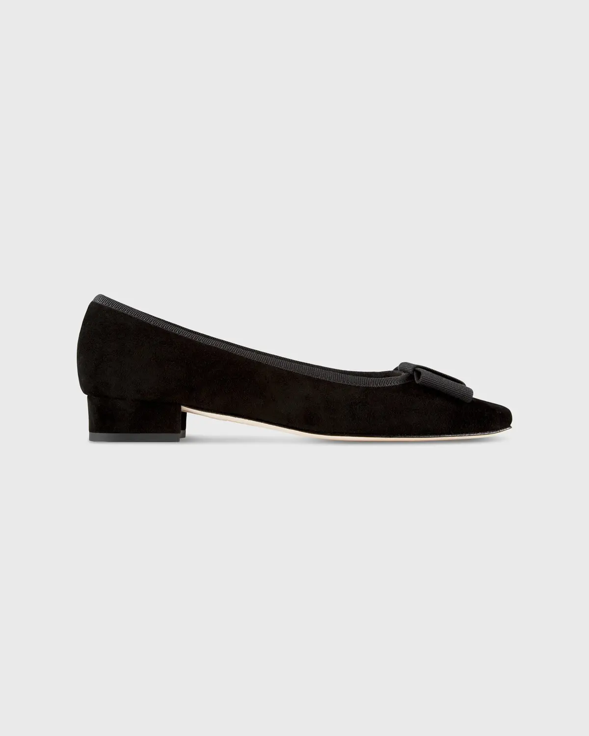 Bridgette Shoe In Black Suede 1