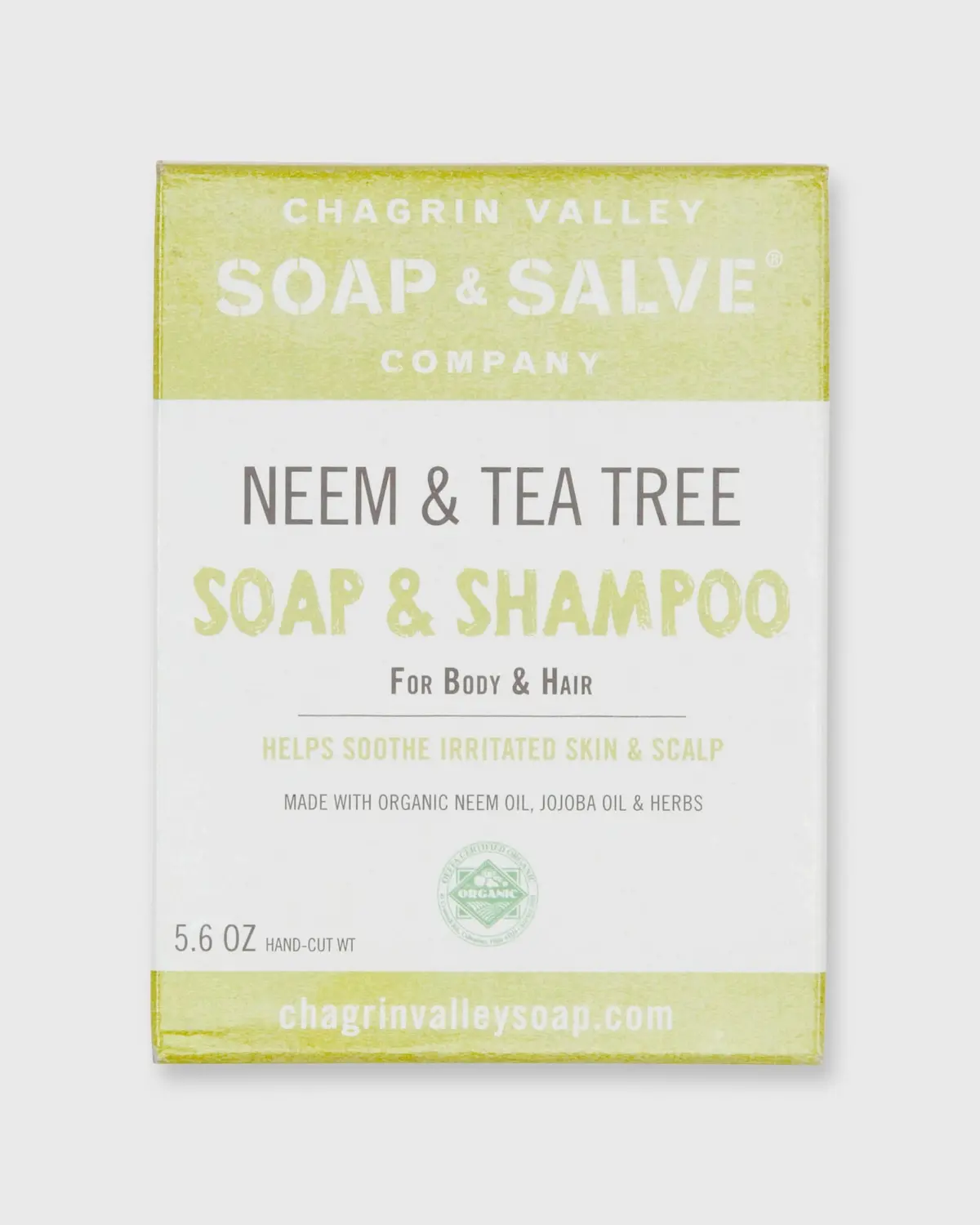 Body & Hair Shampoo Bar In Neem & Tea Tree 1