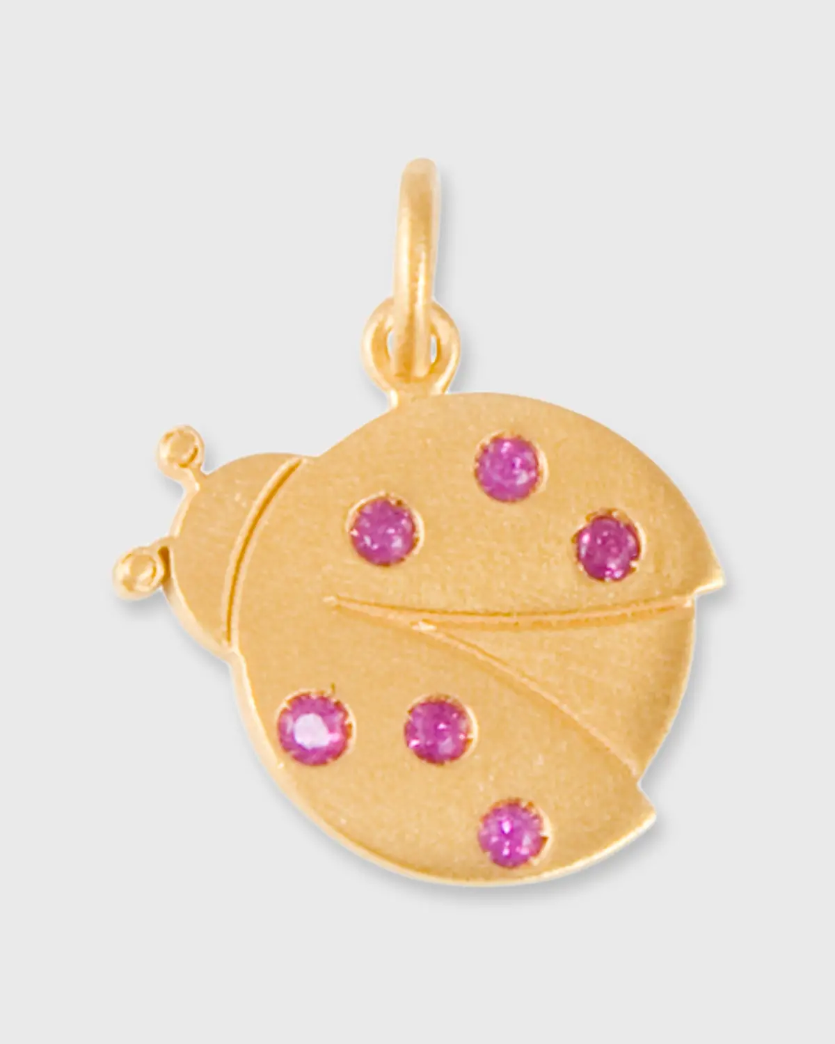 Ladybug Pendant In Gold 1