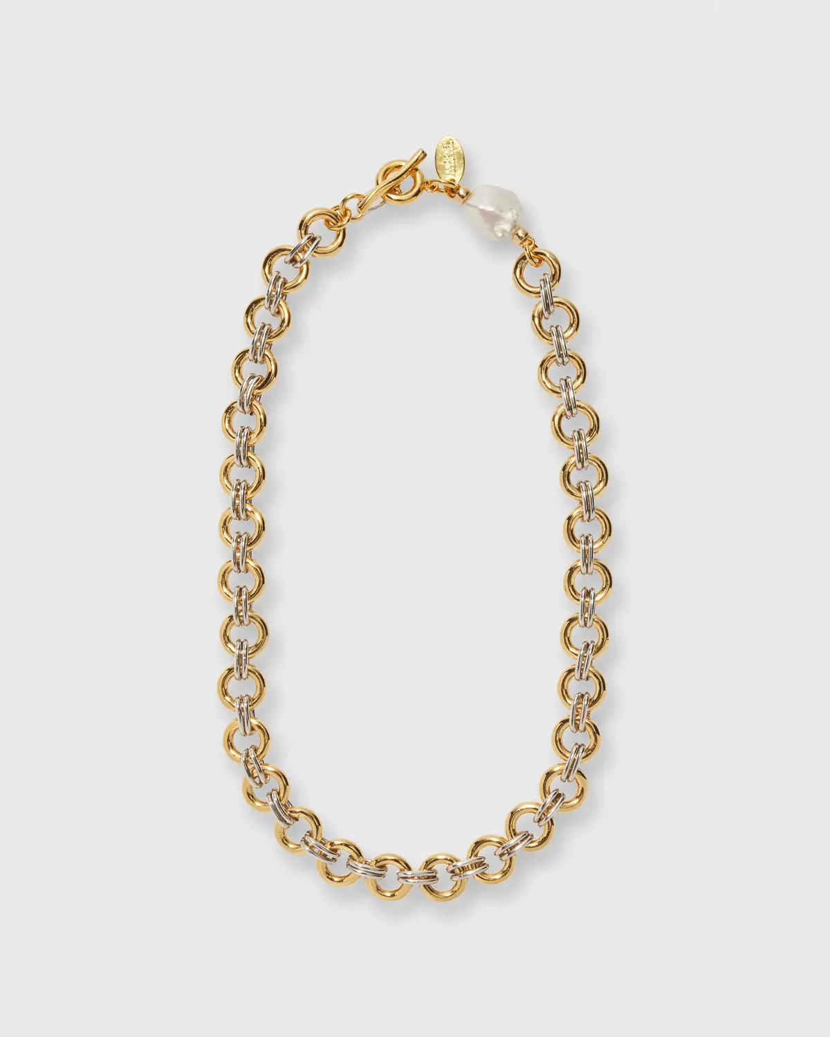 Duet Chain Necklace In Multi 1