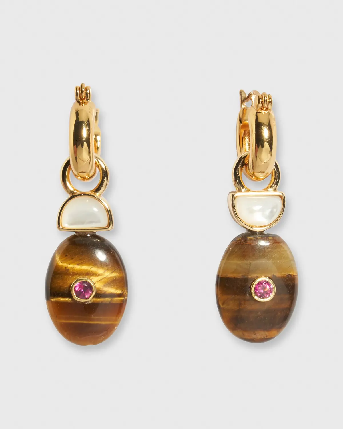 Chauvet Earrings In Brown 1