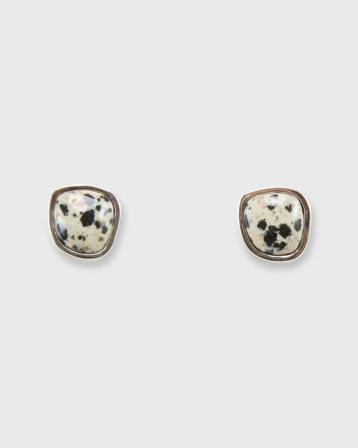 Bay Stud Earrings In Dalmatian 1