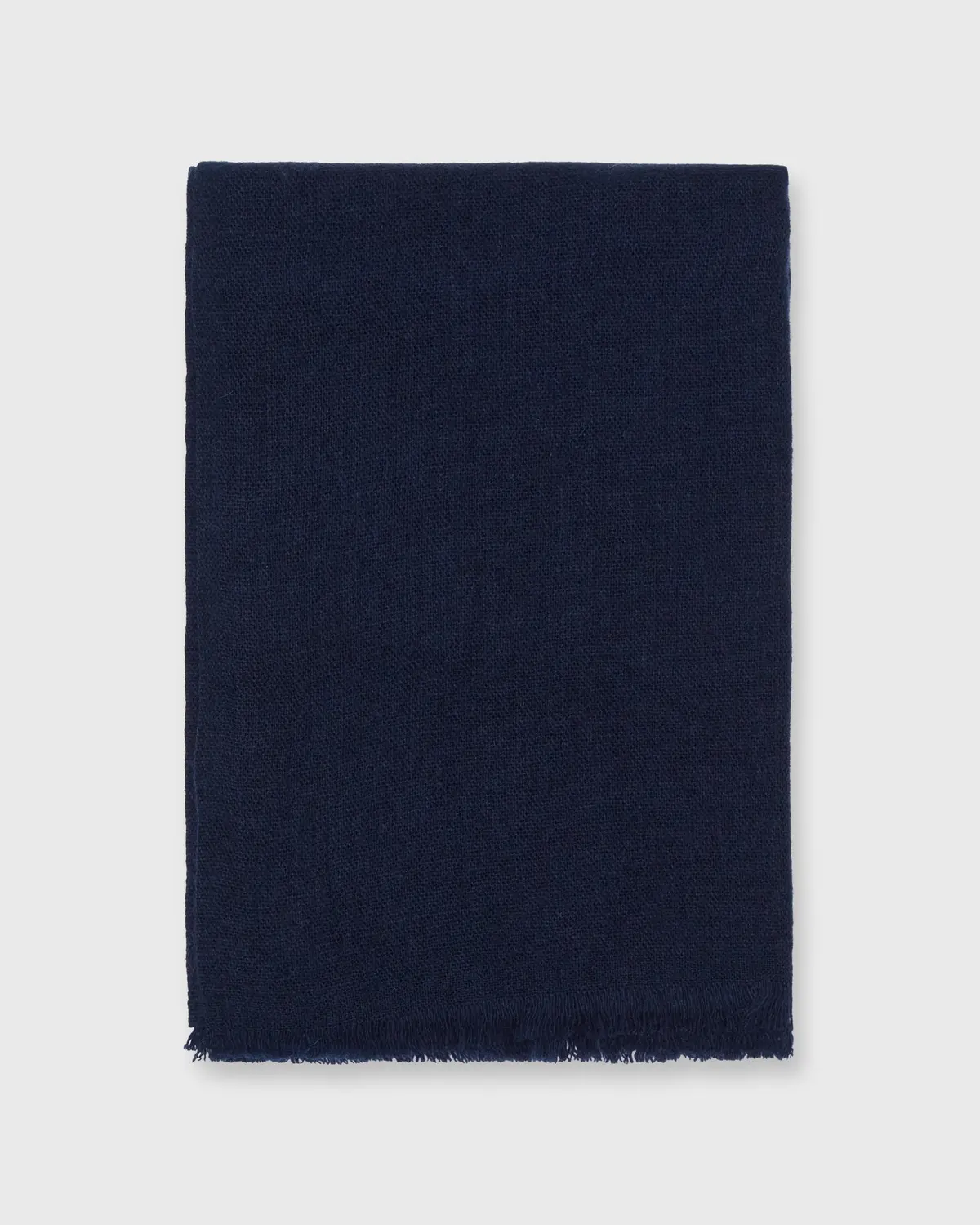 Cashmere Gauze Scarf In Navy 1