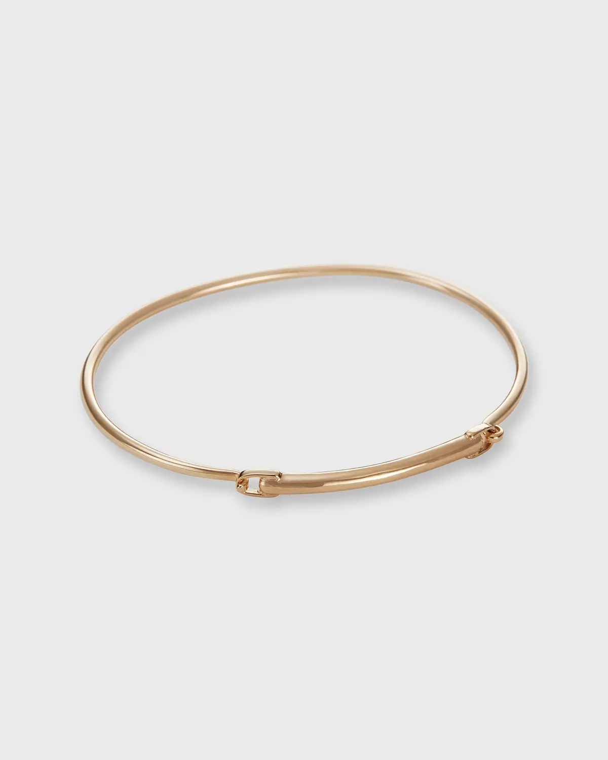 Fine Bracelet With Bar In Gold-Plated Brass 1