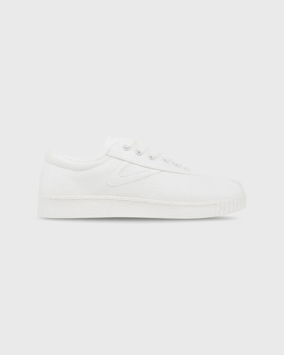 Women's Nylite Canvas Sneaker In White/White 1