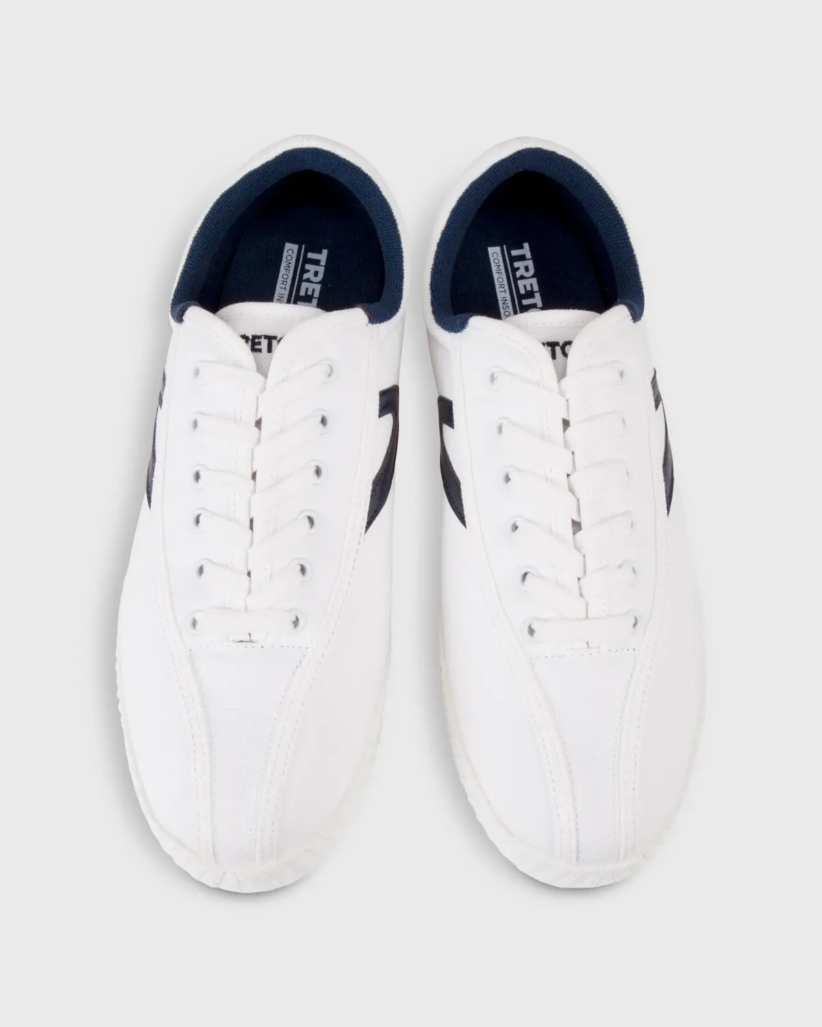 Men's Nylite Canvas Sneaker In White/Night 1