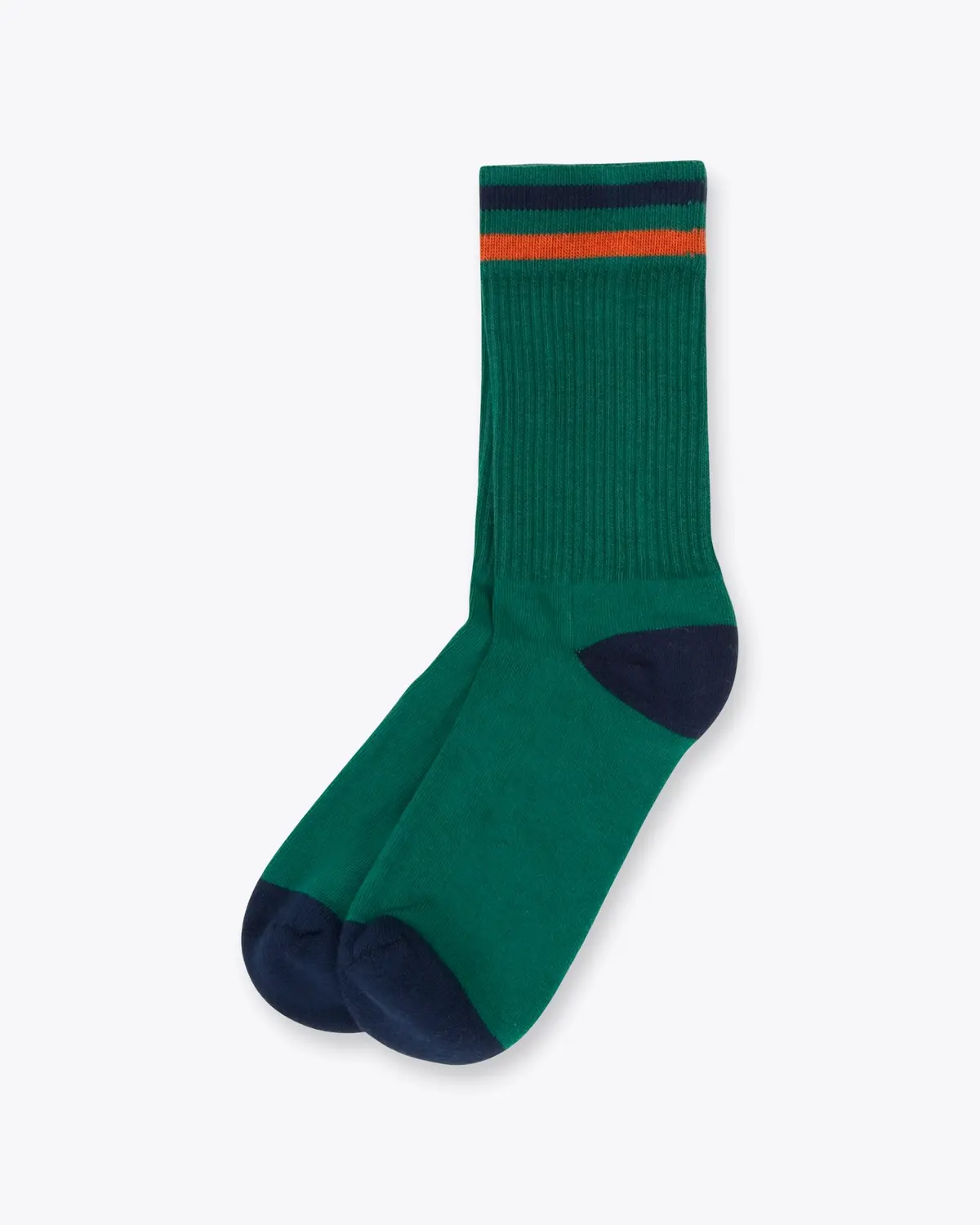 Kennedy Luxe Athletic Socks In Green 1