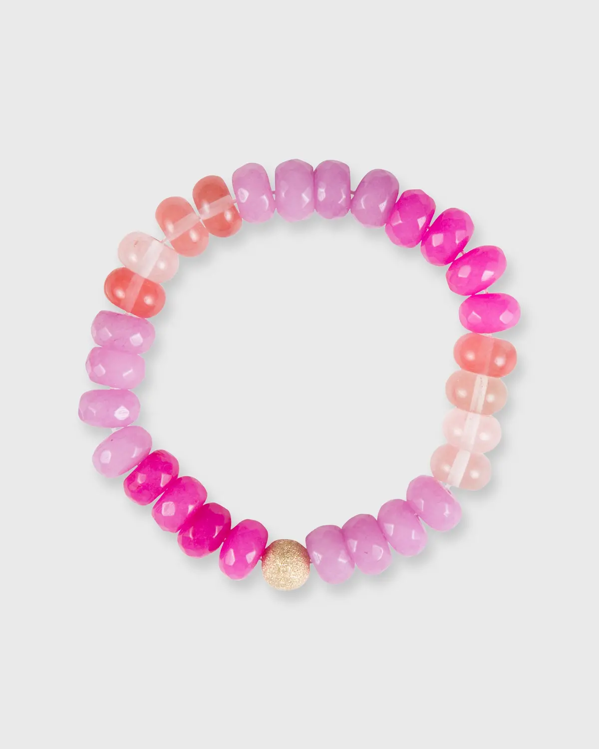 Semi Precious Beaded Bracelet In Upside Down 1