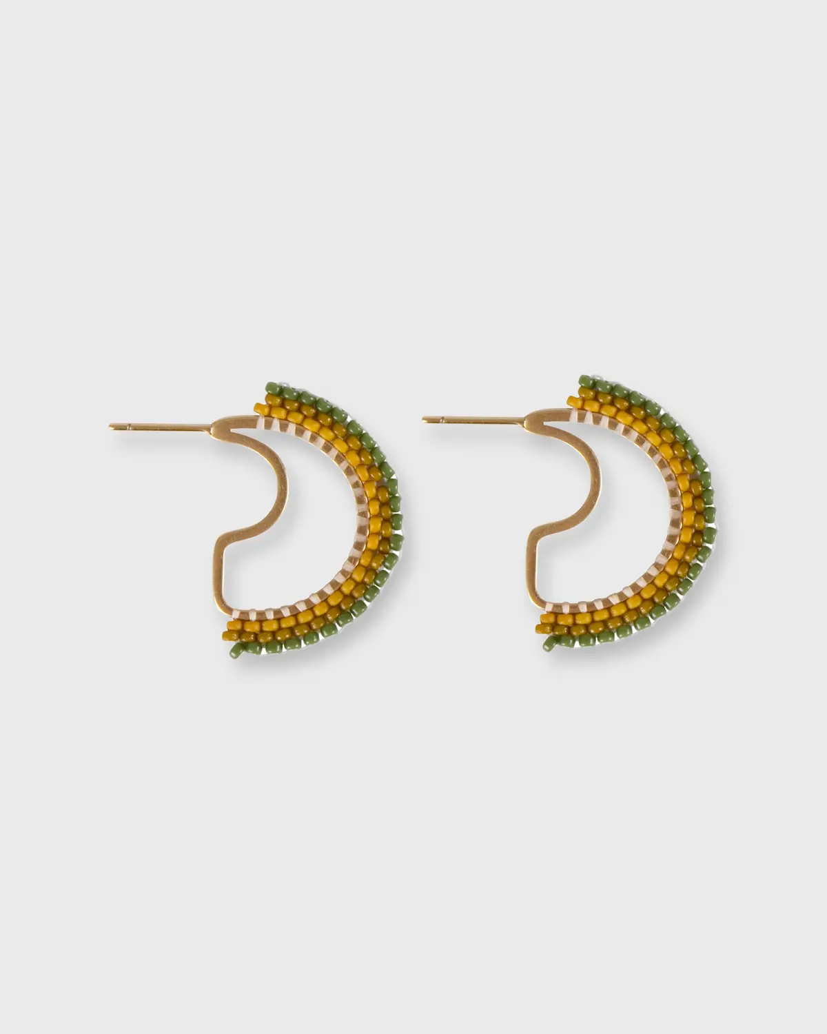 Lali Hoop Earrings In Nile 1
