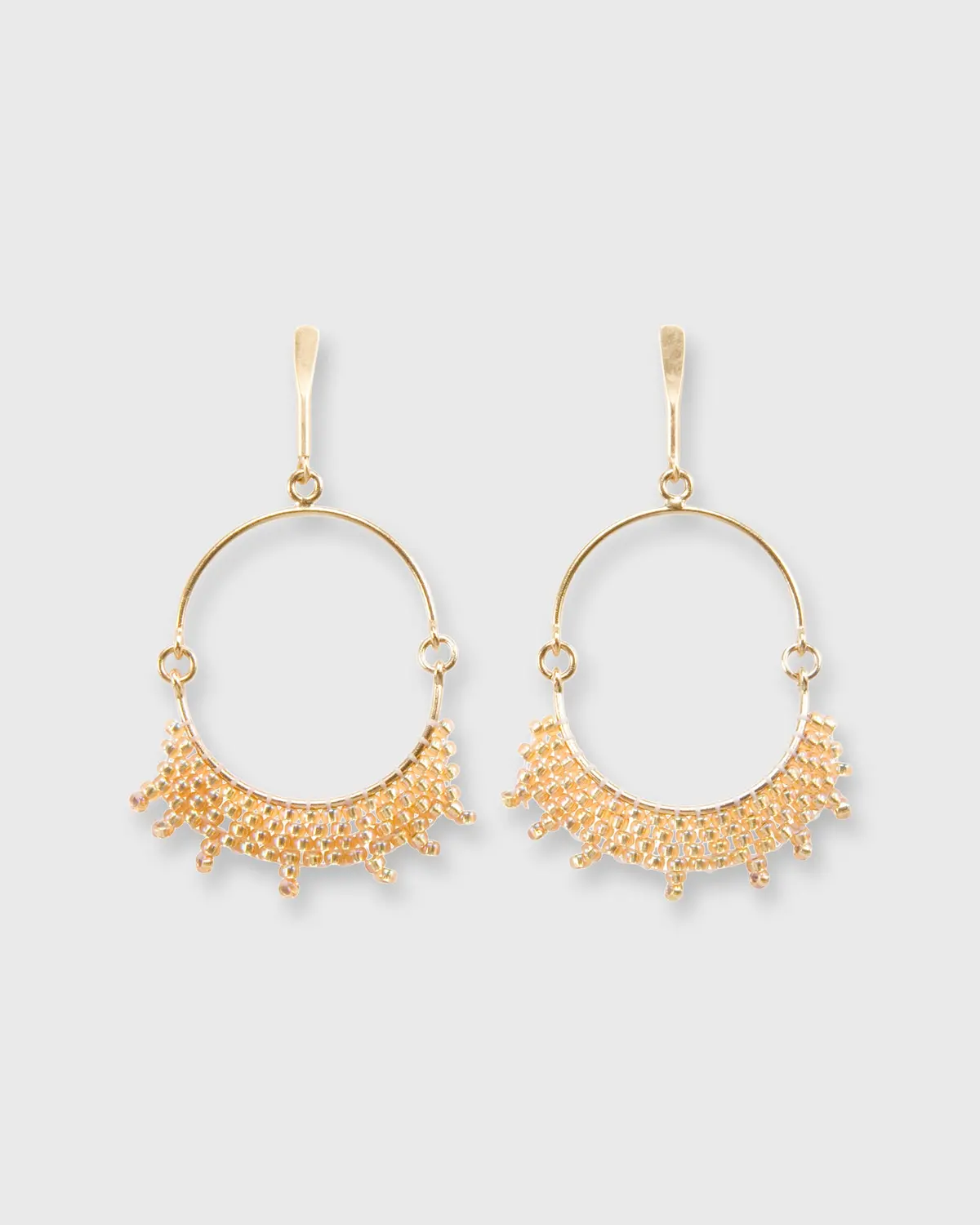 Veda Earrings In Gold 1