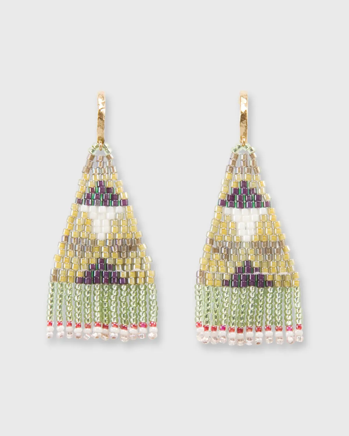 Taos Earrings In Olive 1