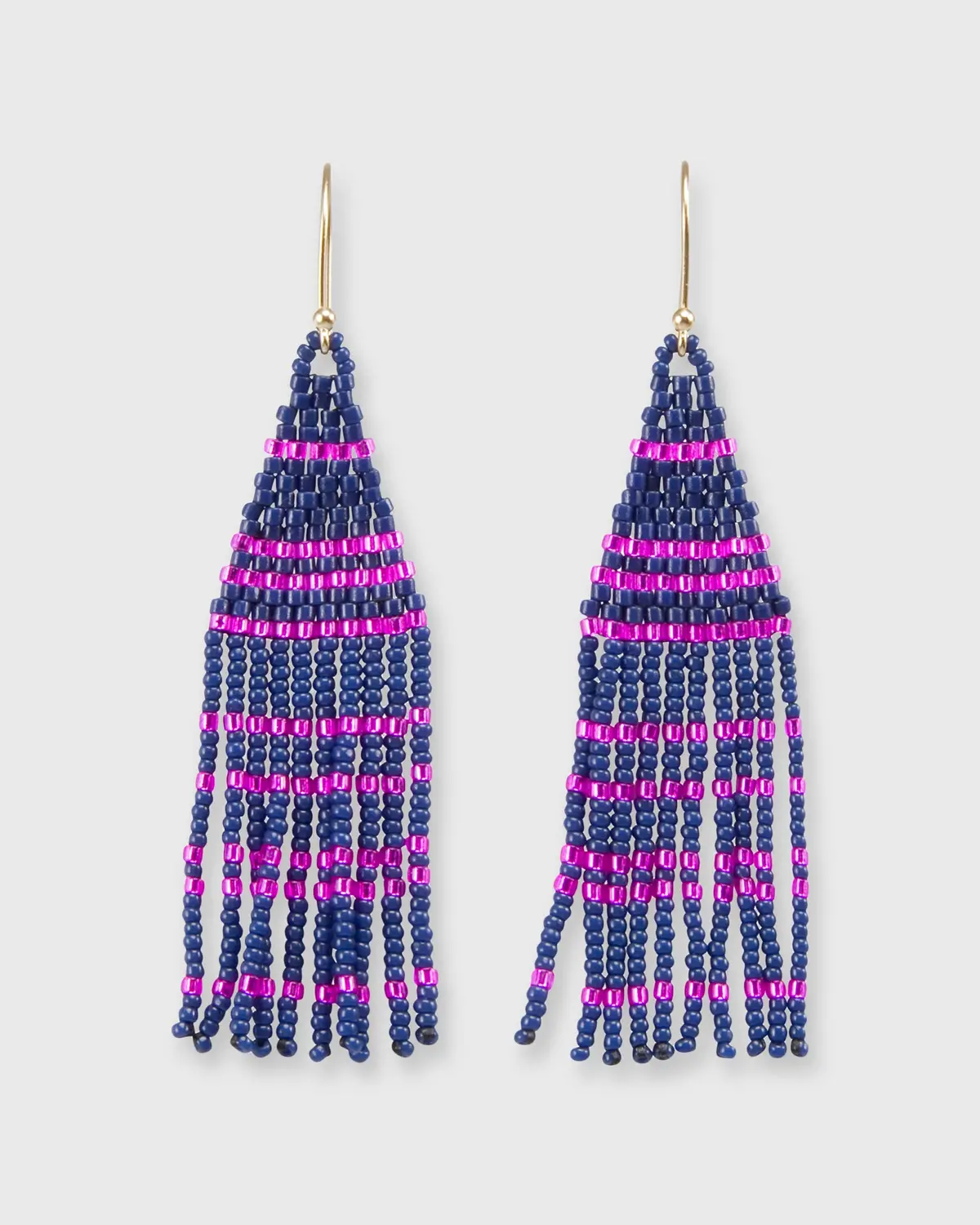 Marais Earrings In Navy 1