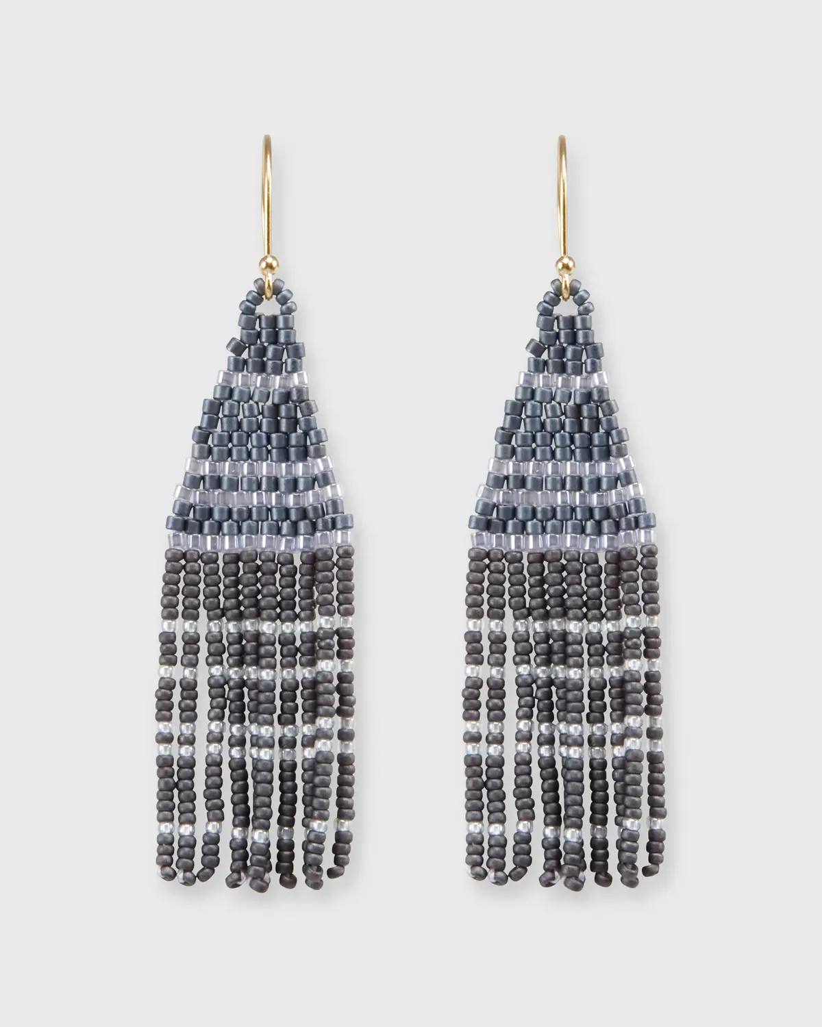 Marais Earrings In Gunmetal 1