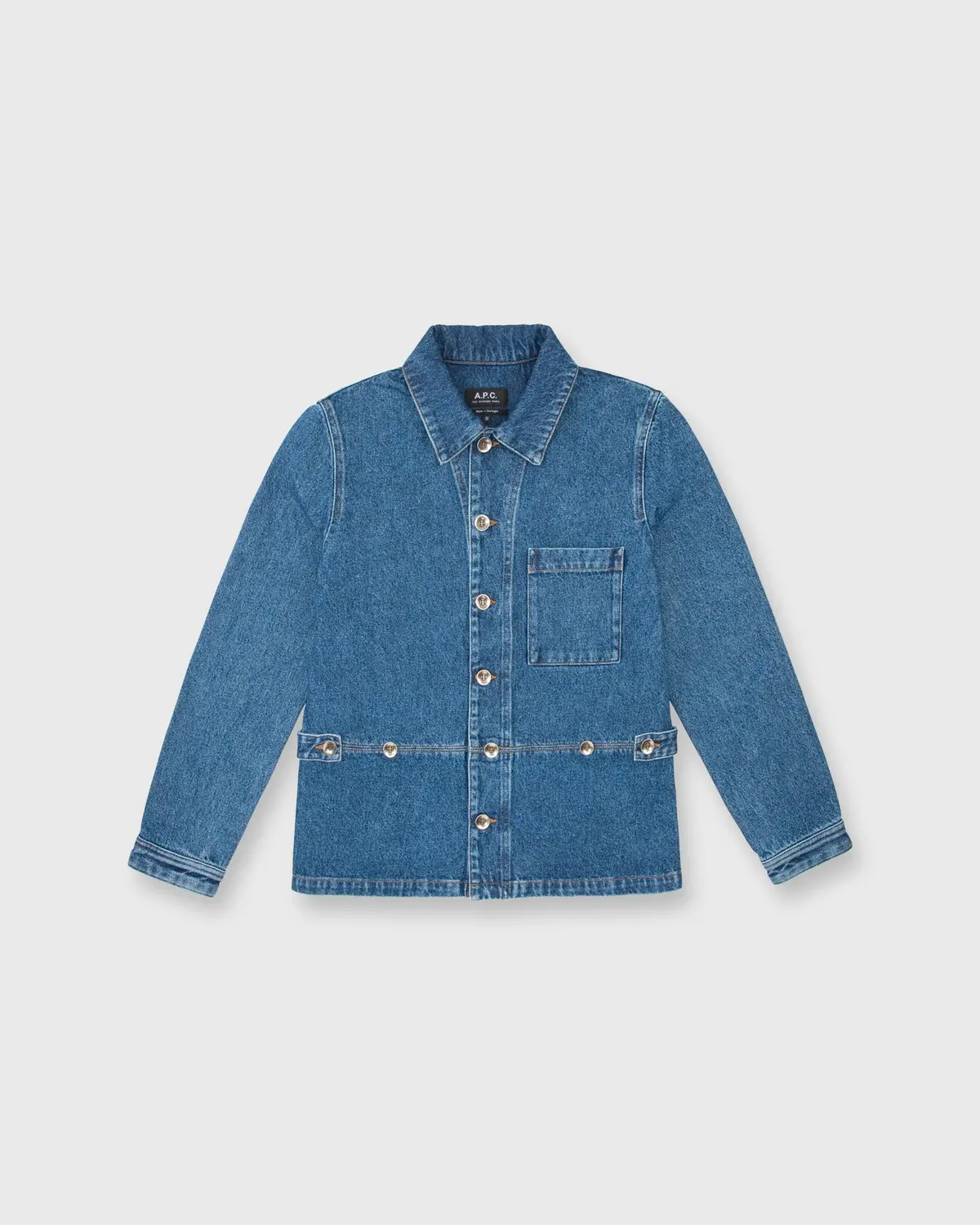 Dina Jacket In Washed Indigo 1
