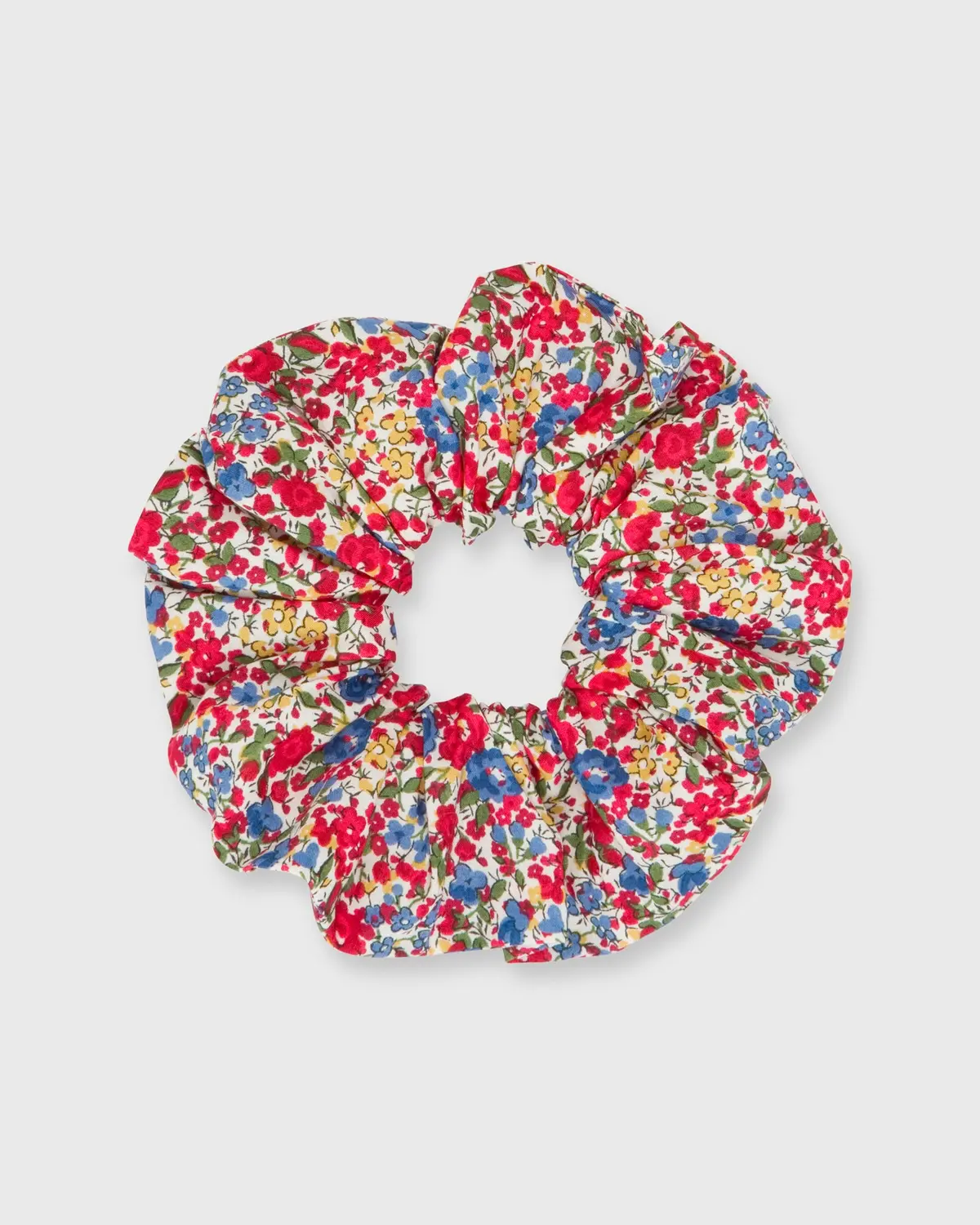 Large Scrunchie In Multi Emma & Georgina Liberty Fabric 1