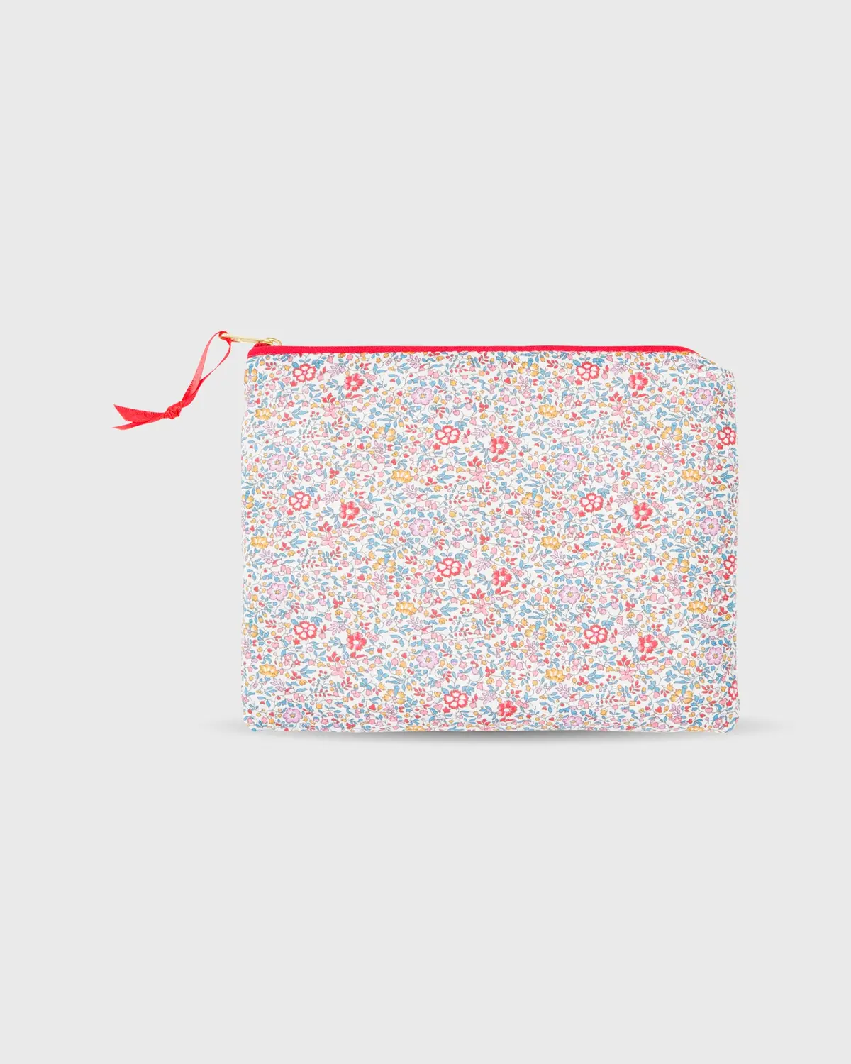 Small Zip Pouch In Katie & Millie Liberty Fabric 1