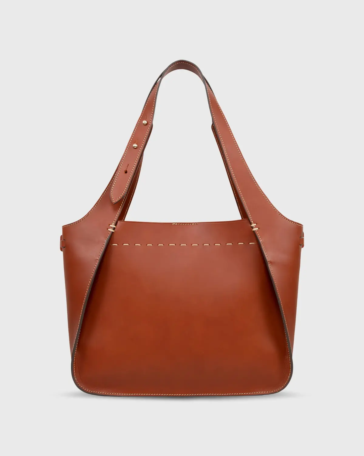 Lucie Bag In English Tan Leather 1