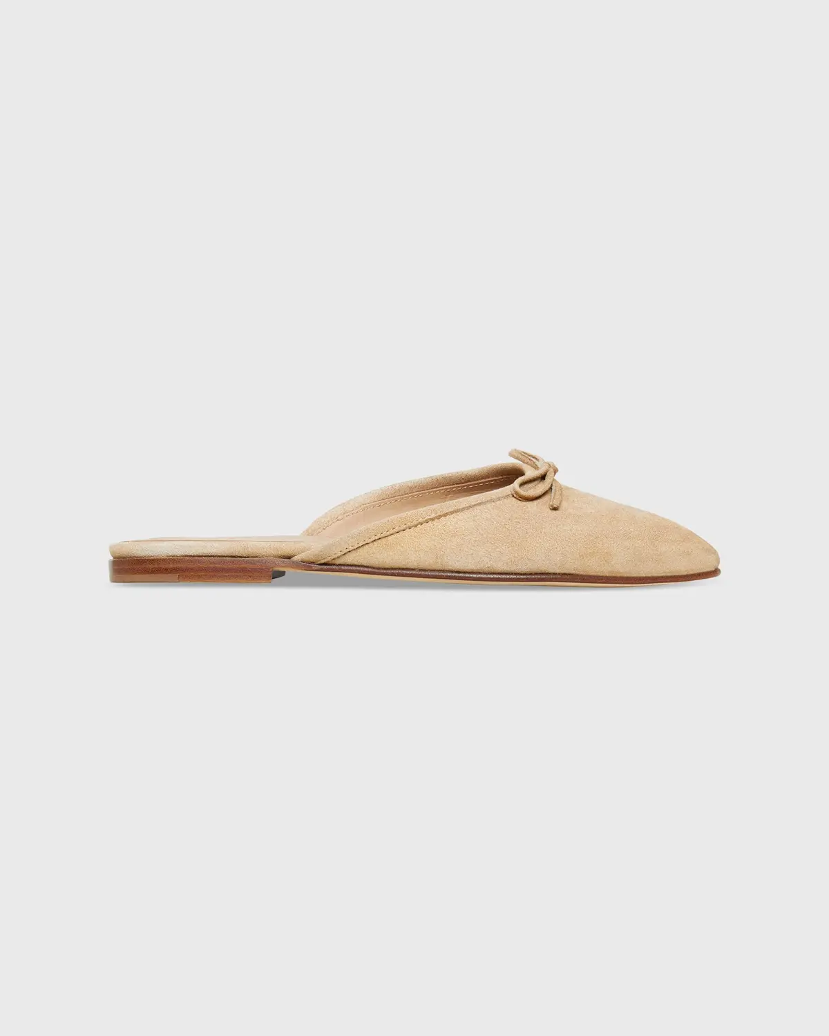 Joy Mule In Camel Suede 1