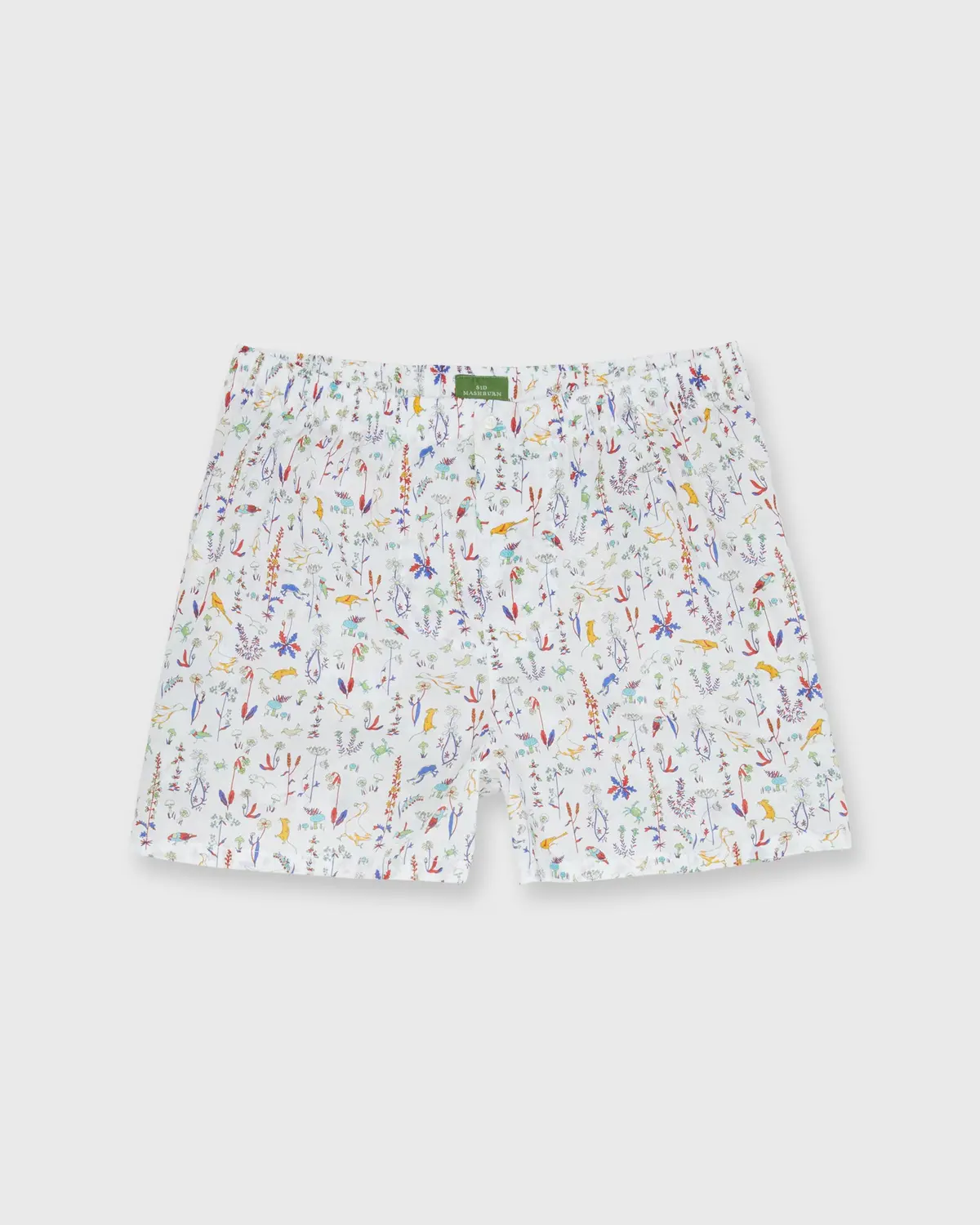 Button-Front Boxer Short In Multi Theo Liberty Fabric 1