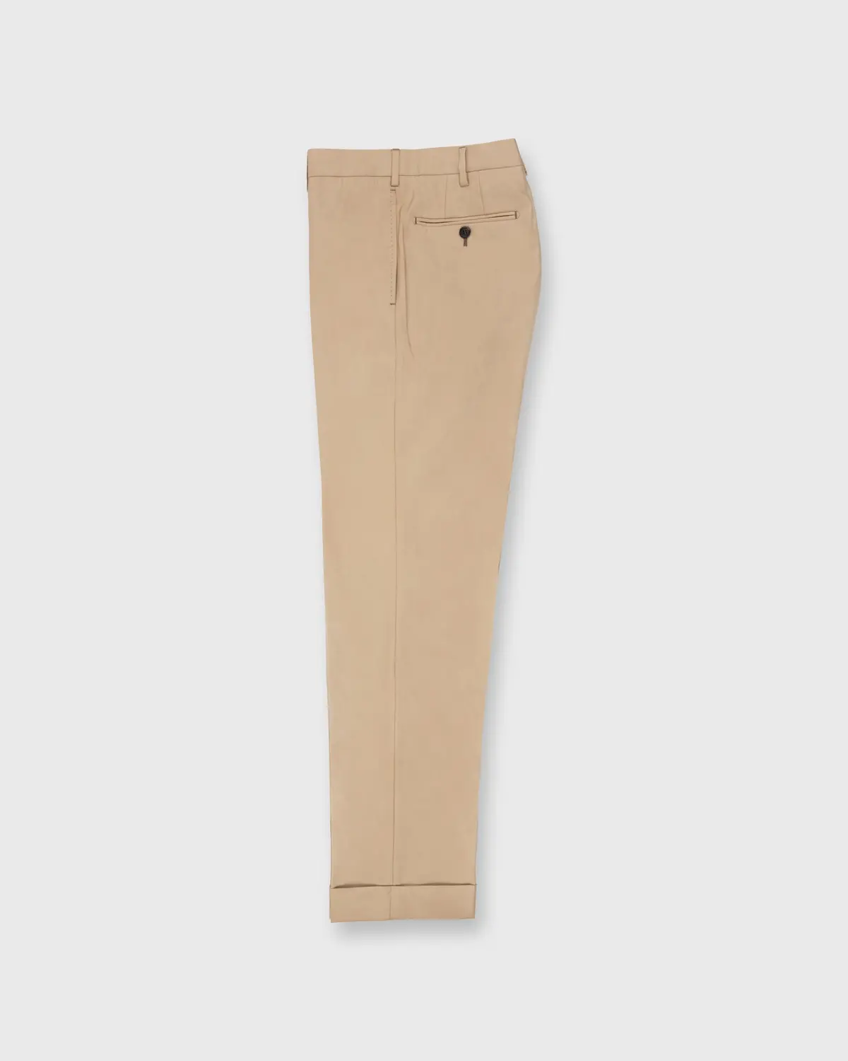 Dress Trouser In Camel Lightweight Twill 1
