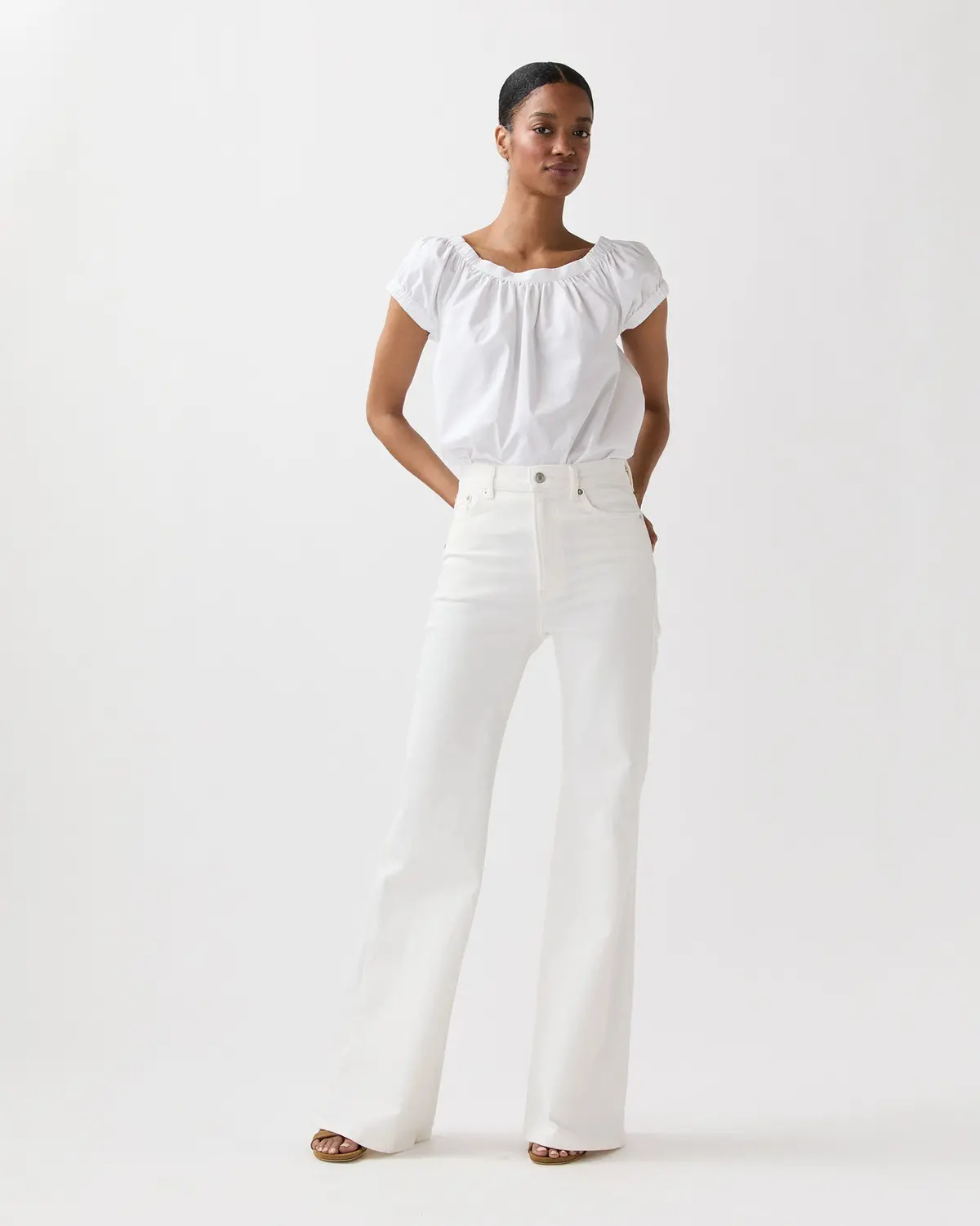 Fuji Jean In Natural White 1