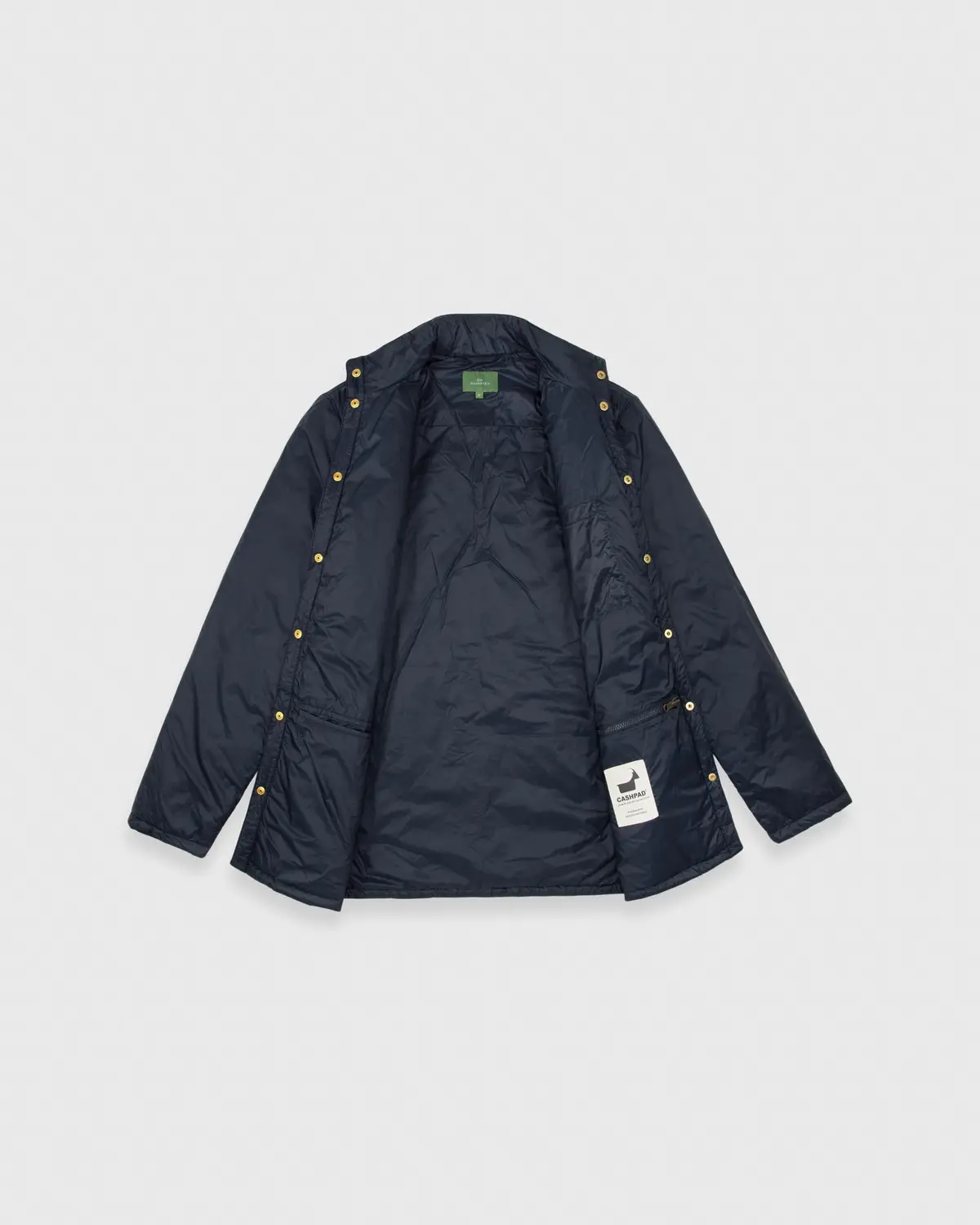 Cashpad Traveler's Estate Jacket In Navy Nylon 2