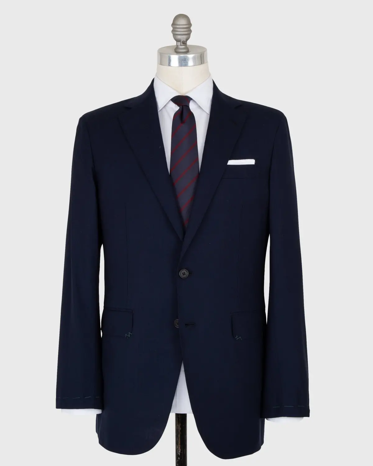 Kincaid No. 4 Suit In Navy Escorial Wool Plainweave 1