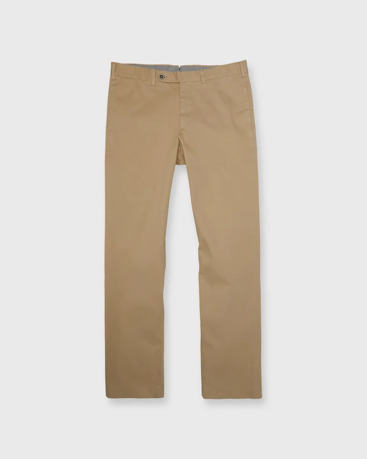 Garment-Dyed Sport Trouser In Khaki High Ridge Twill 1
