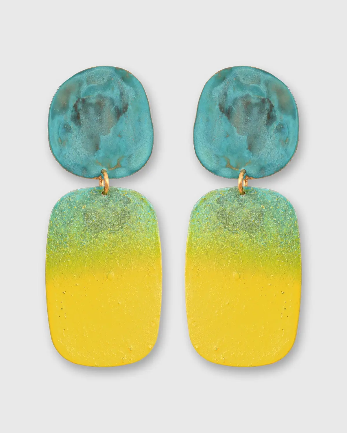 Keke Earrings In Chartreuse 1