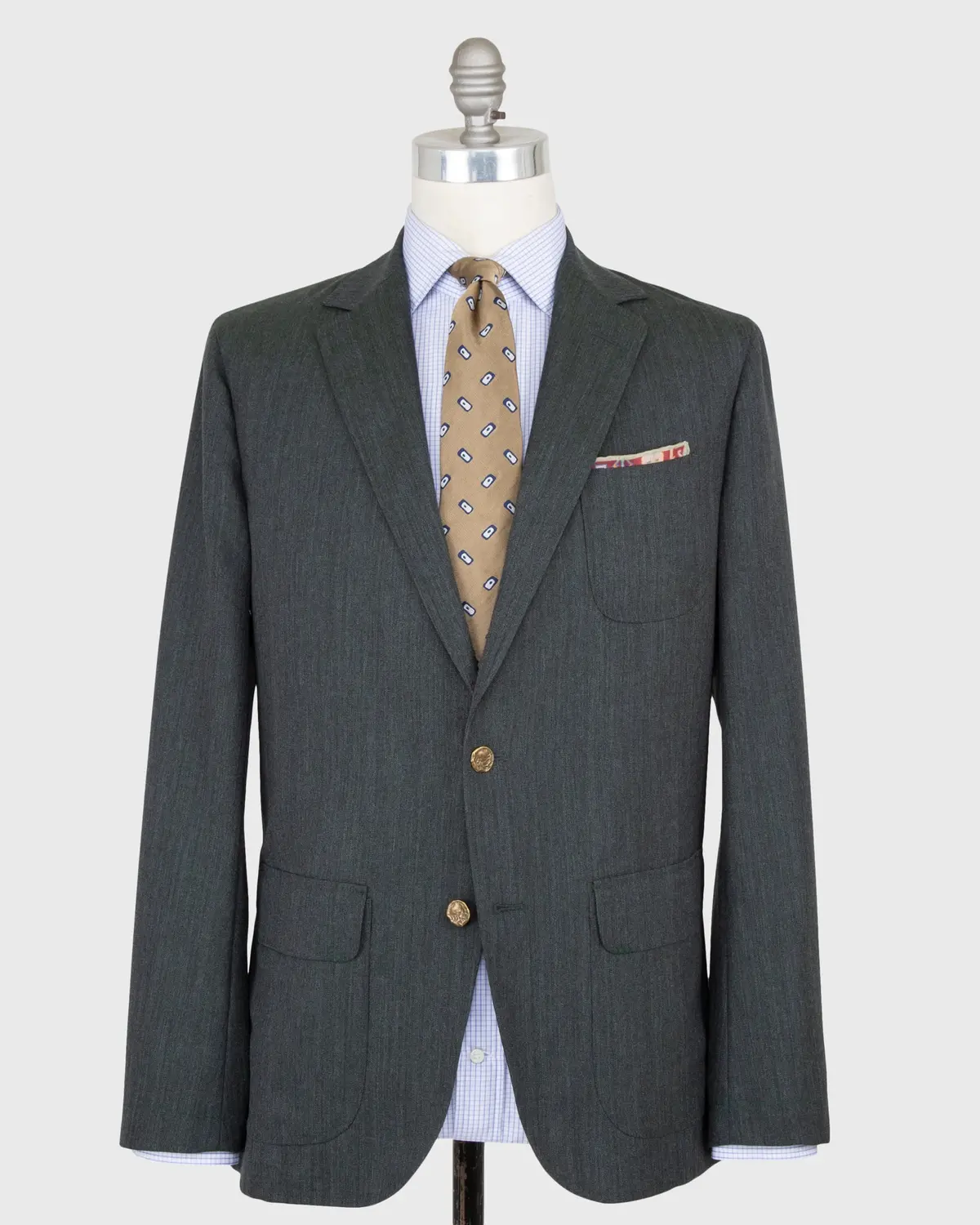 Ghost Blazer In Lovat High-Twist 1