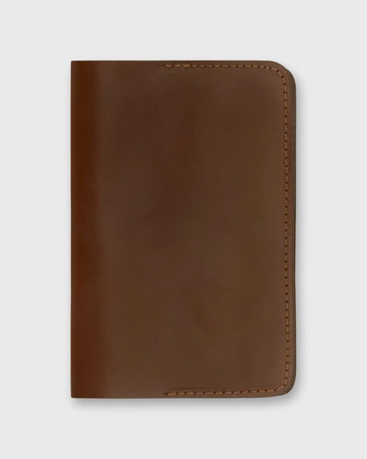 Passport Holder In Medium Brown Bridle Leather 1