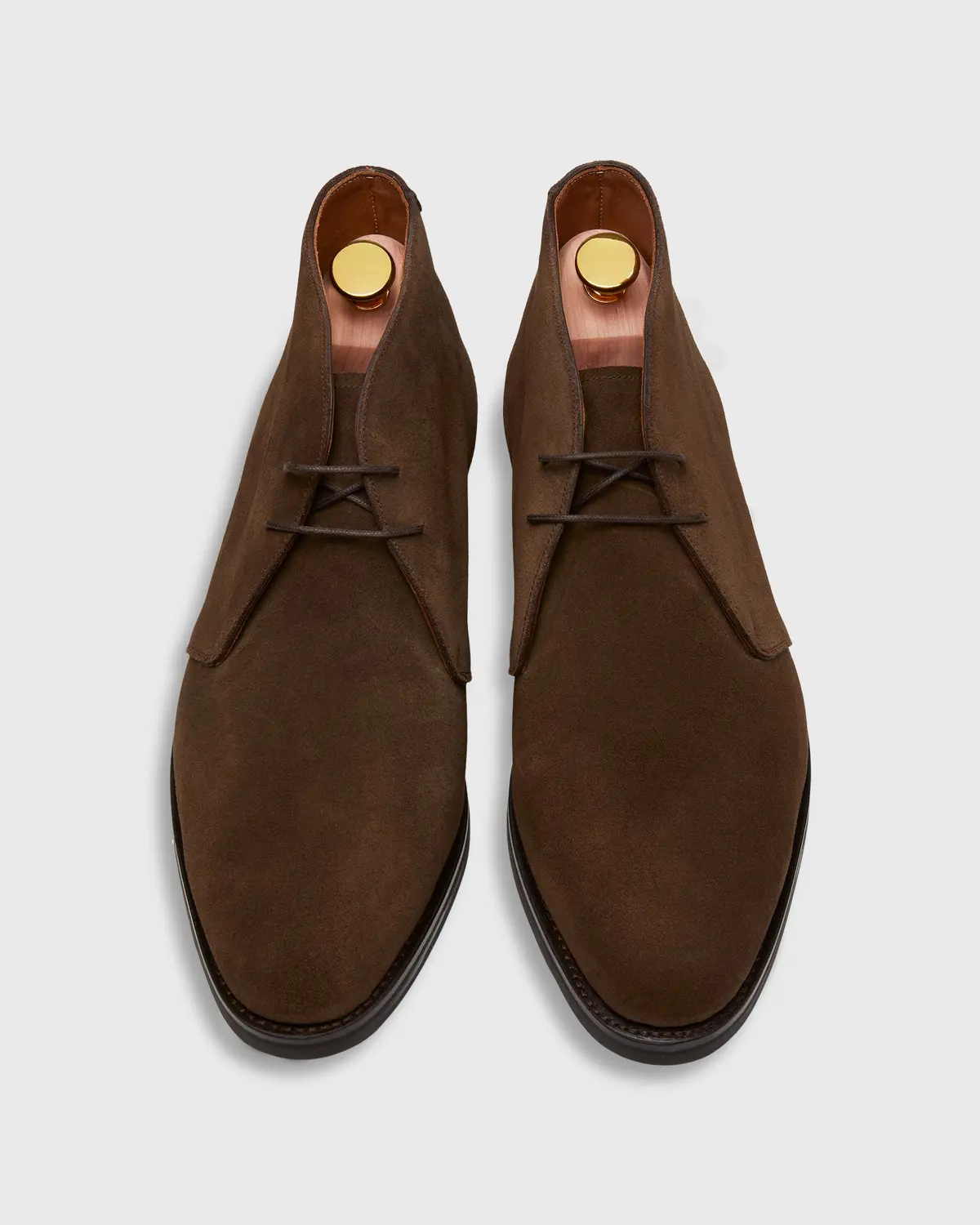 Chukka Boot In Chocolate Suede 1