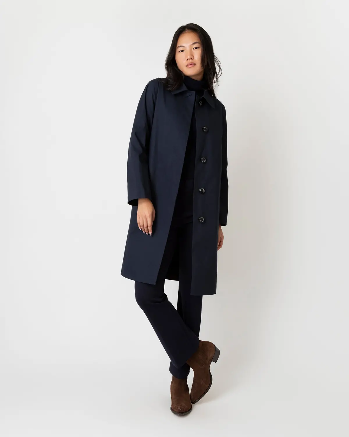 Banton Coat In Navy 1
