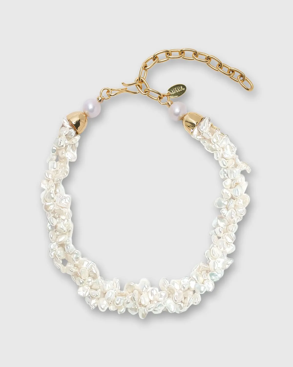 Petal Pearl Collar In Pearl 1