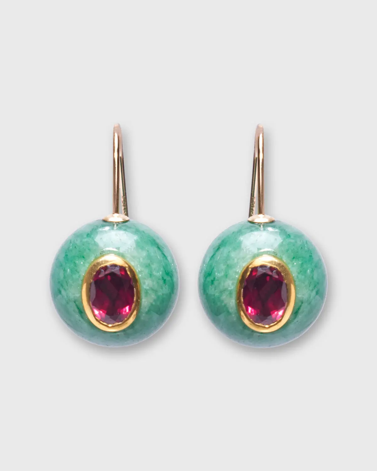 Pablo Earrings In Green 1