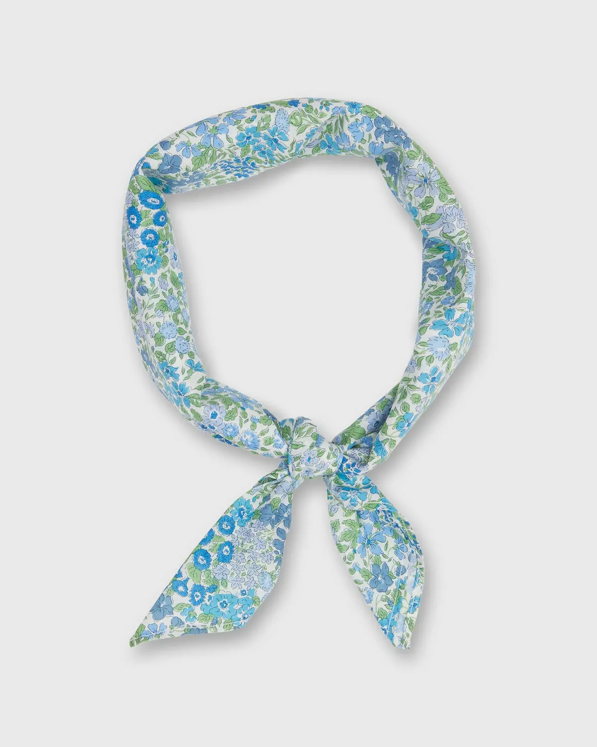 Anyway Scarf In Blue/Green Joanna Louise Liberty Fabric 1