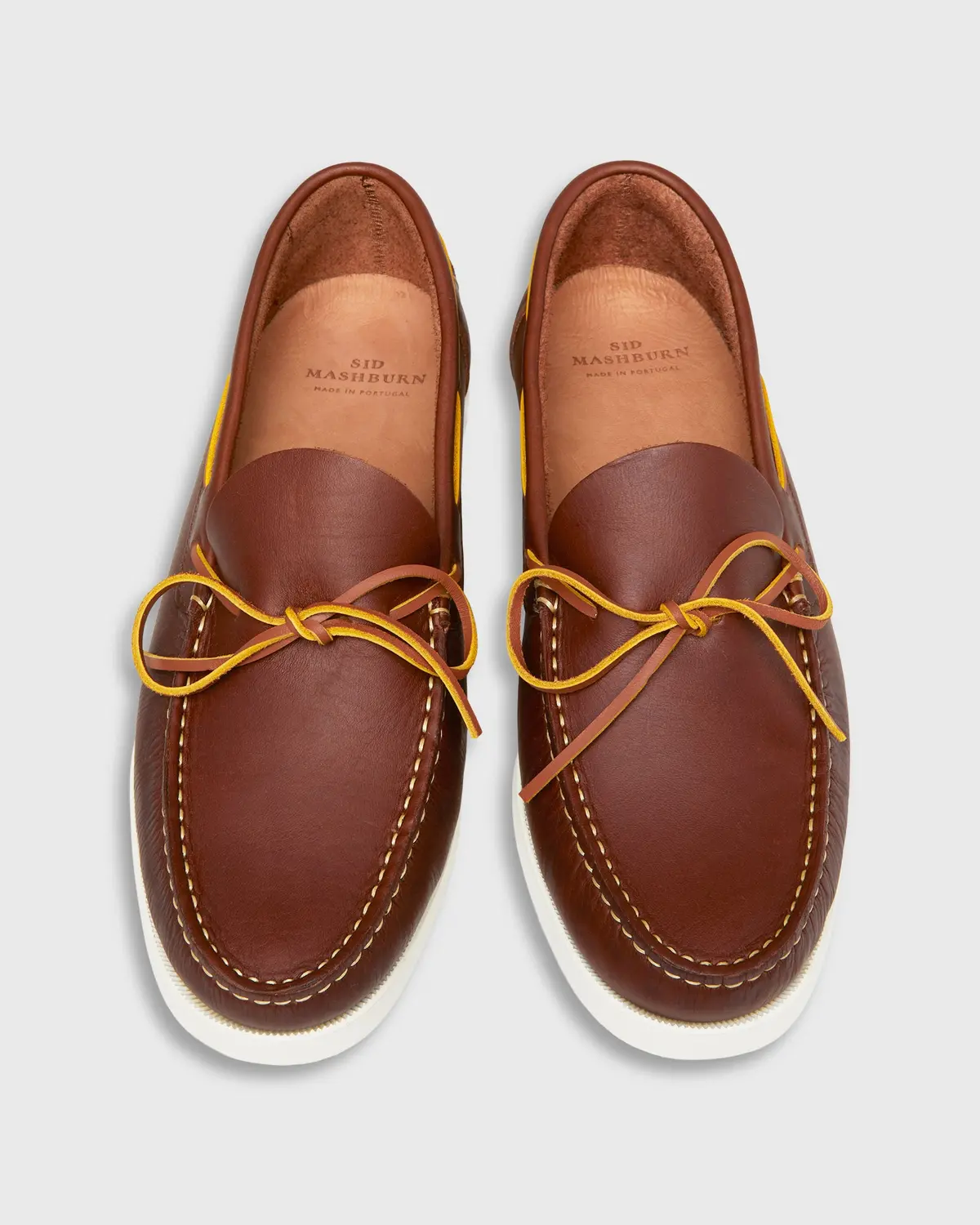 Camp Moccasin In Bourbon Leather 1