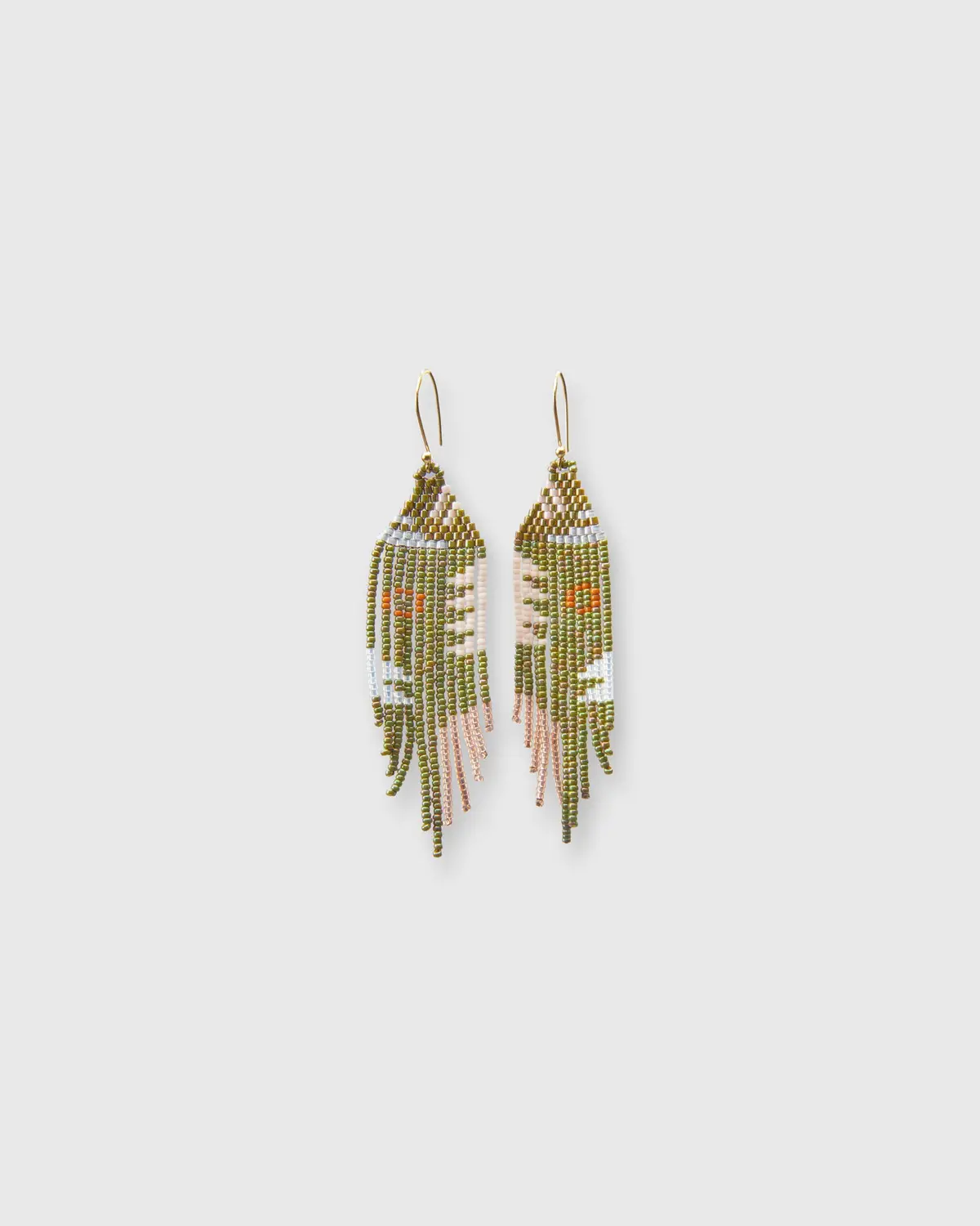 Klee Earrings In Olive 1